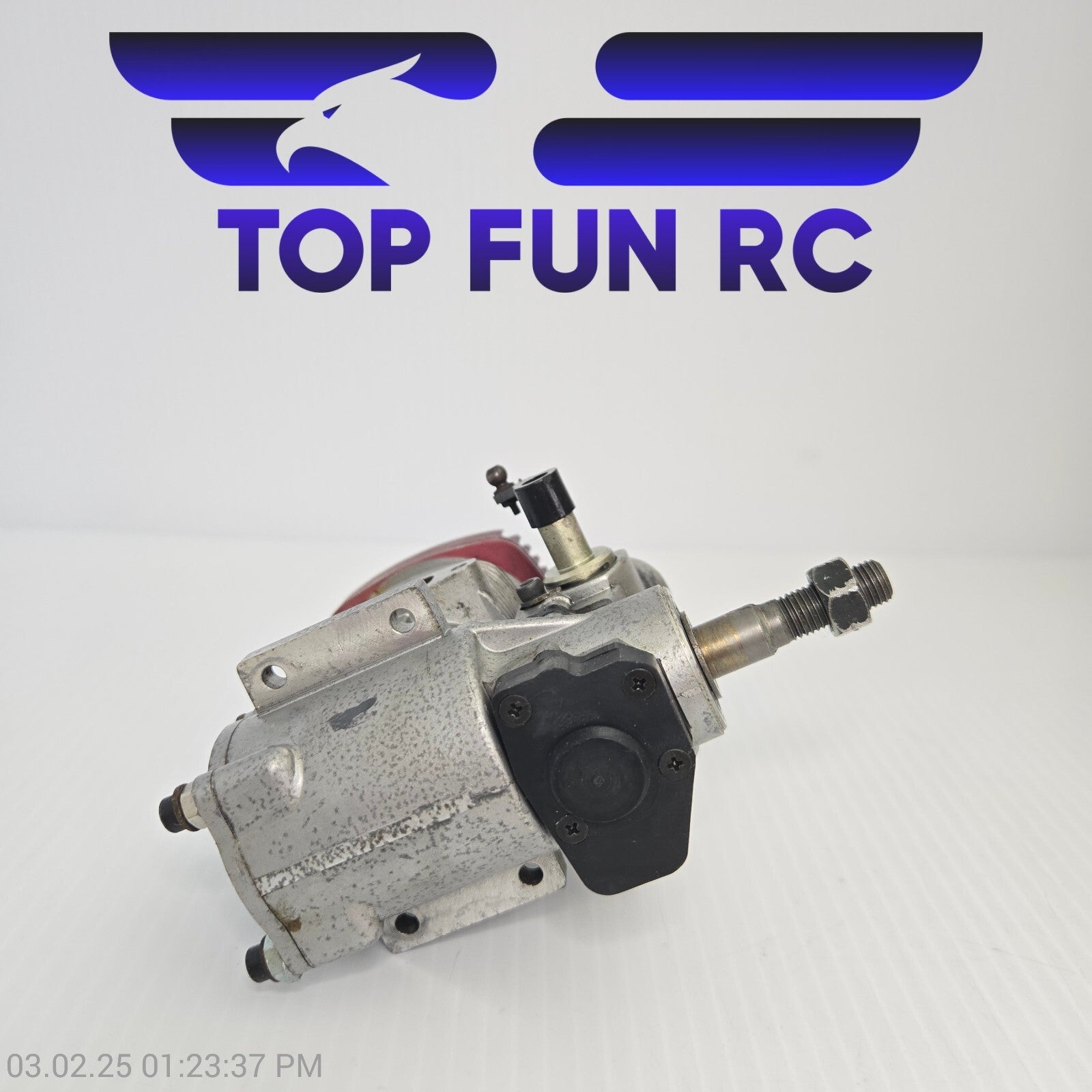 YS 91SR Helicopter Engine Made in Japan w/ Side Muffler