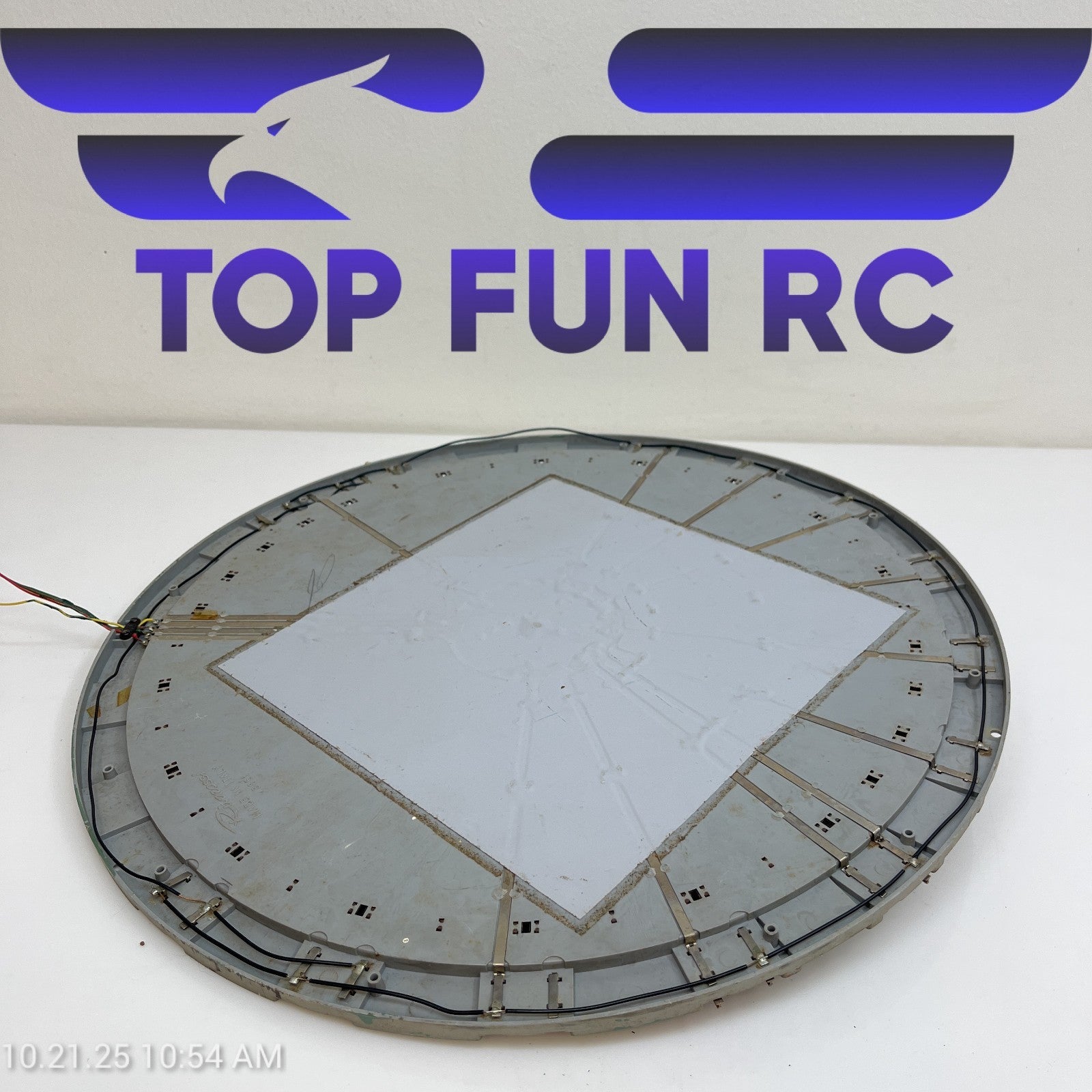 Rivarossi #3851 HO-Gauge Train Turntable Missing Cover