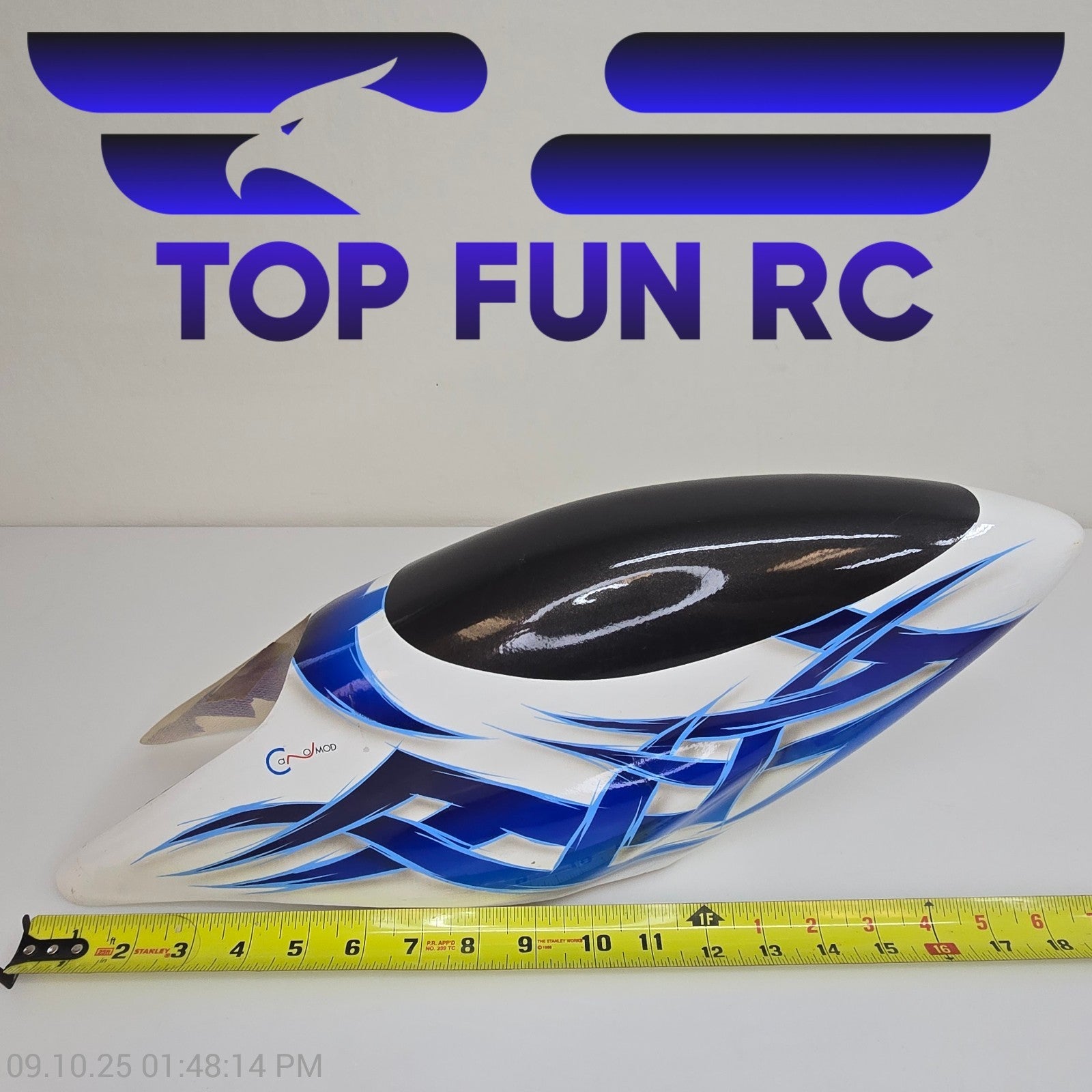 Canomod TREX 550 Airbrush Canopy For 550 Size Helicopter