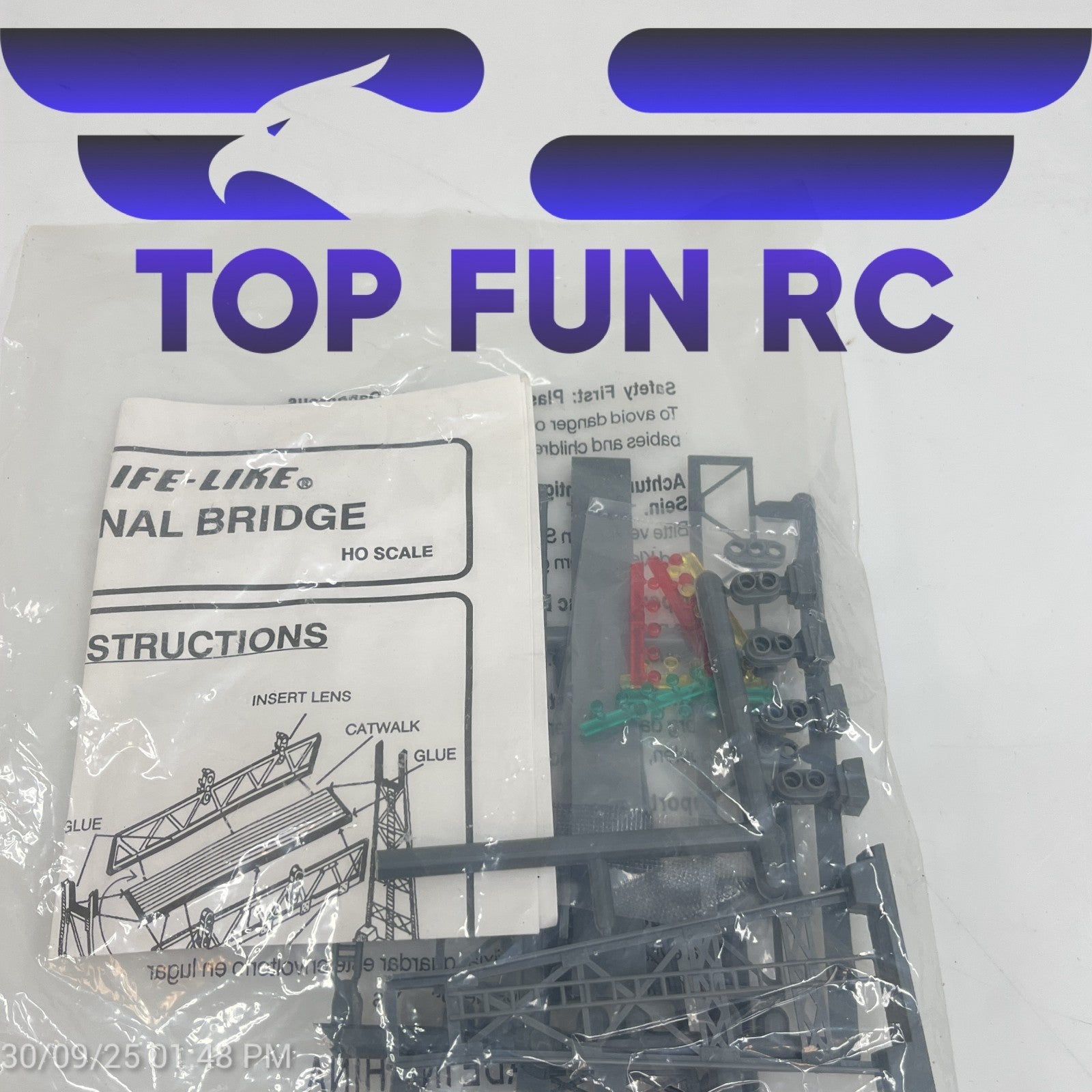 Life-Like HO-Gauge Signal Bridge #8215