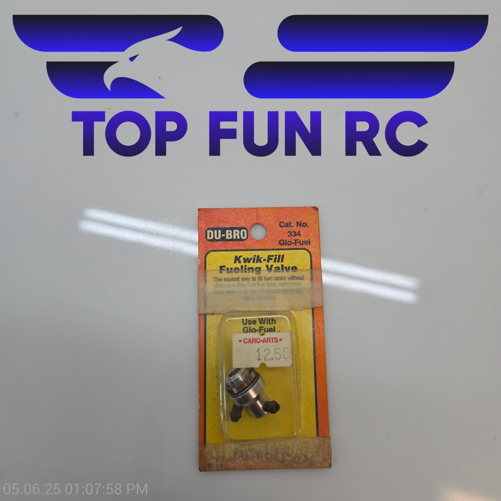 Du-Bro #334 Glo-Fuel Kwik-Fill Fueling Valve