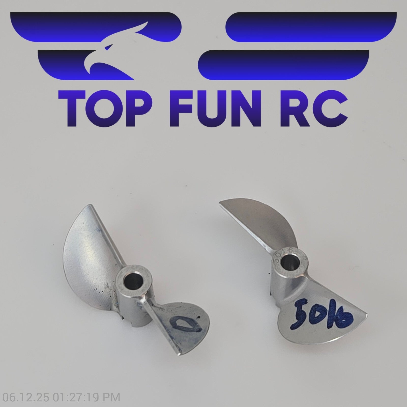 OSE Boat Parts 5016 & 5016-R, 3/16" Propellers