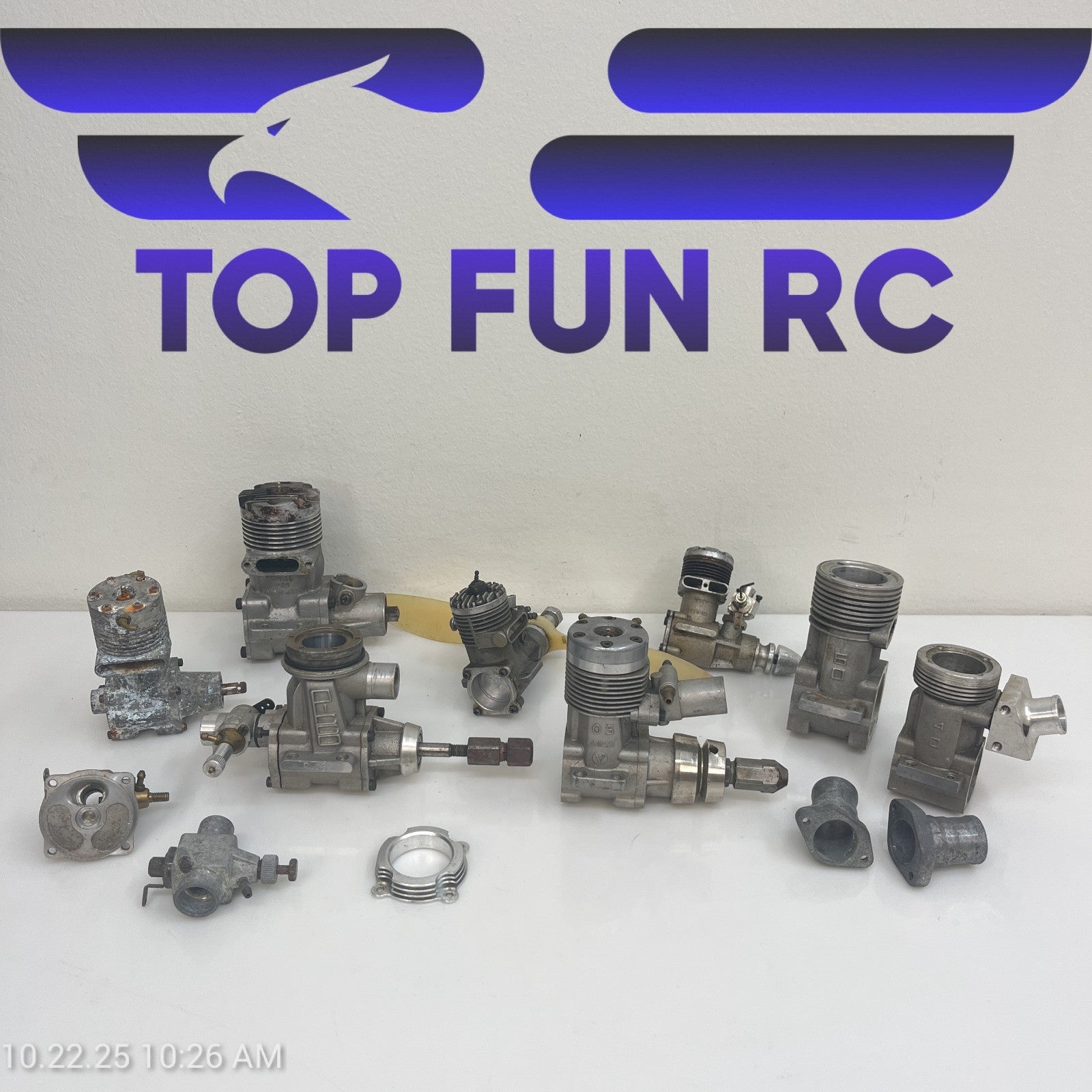 RC Nitro Engines For Parts!! OS, Enya, K&B, Pico P45
