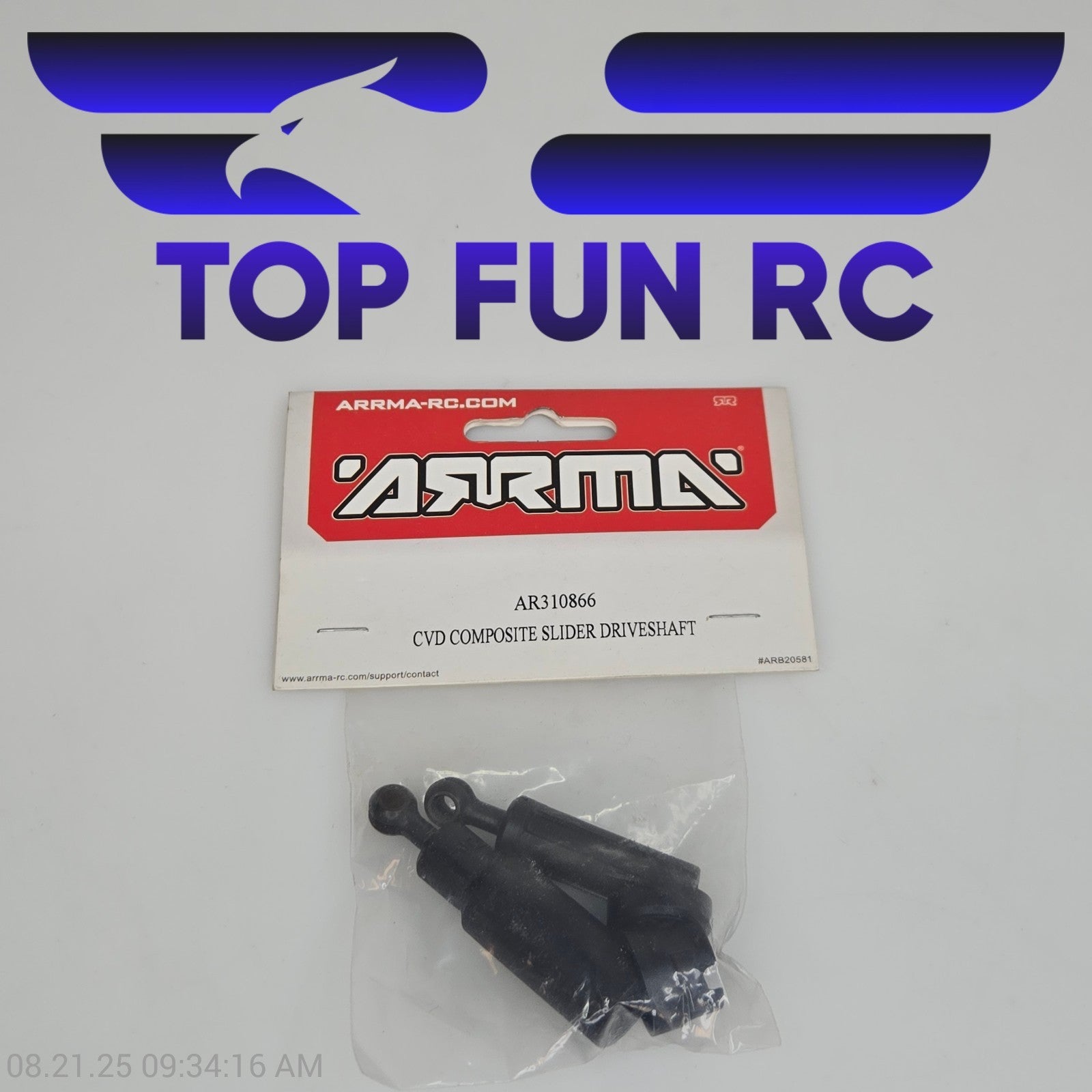 Arrma AR310866 CVD Composite Slider Driveshaft