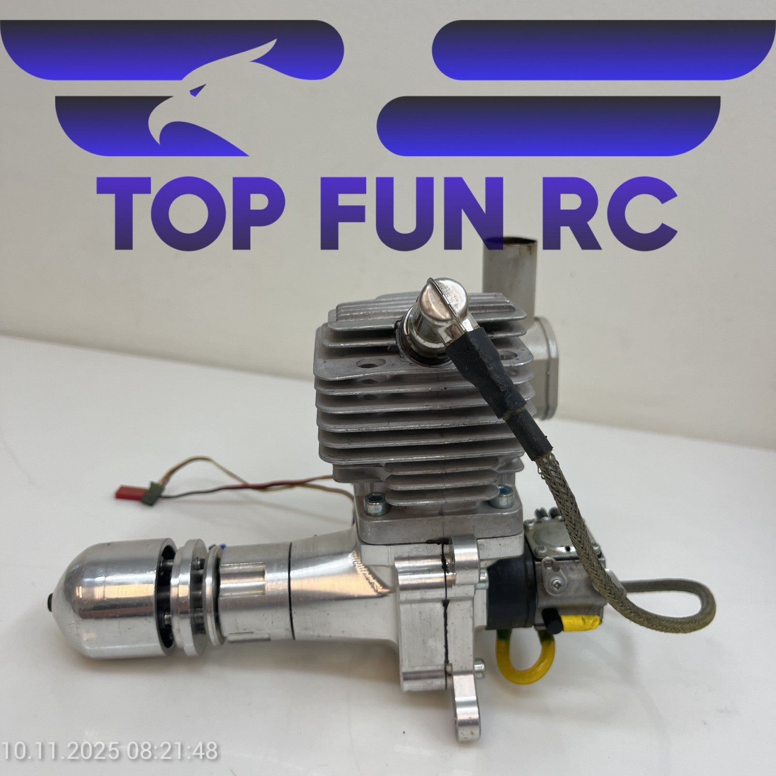 JC 60cc GAS 2-STROKE ENGINE W/ ELECTRONIC IGINITION & MUFFLER FOR RC AIRPLANES