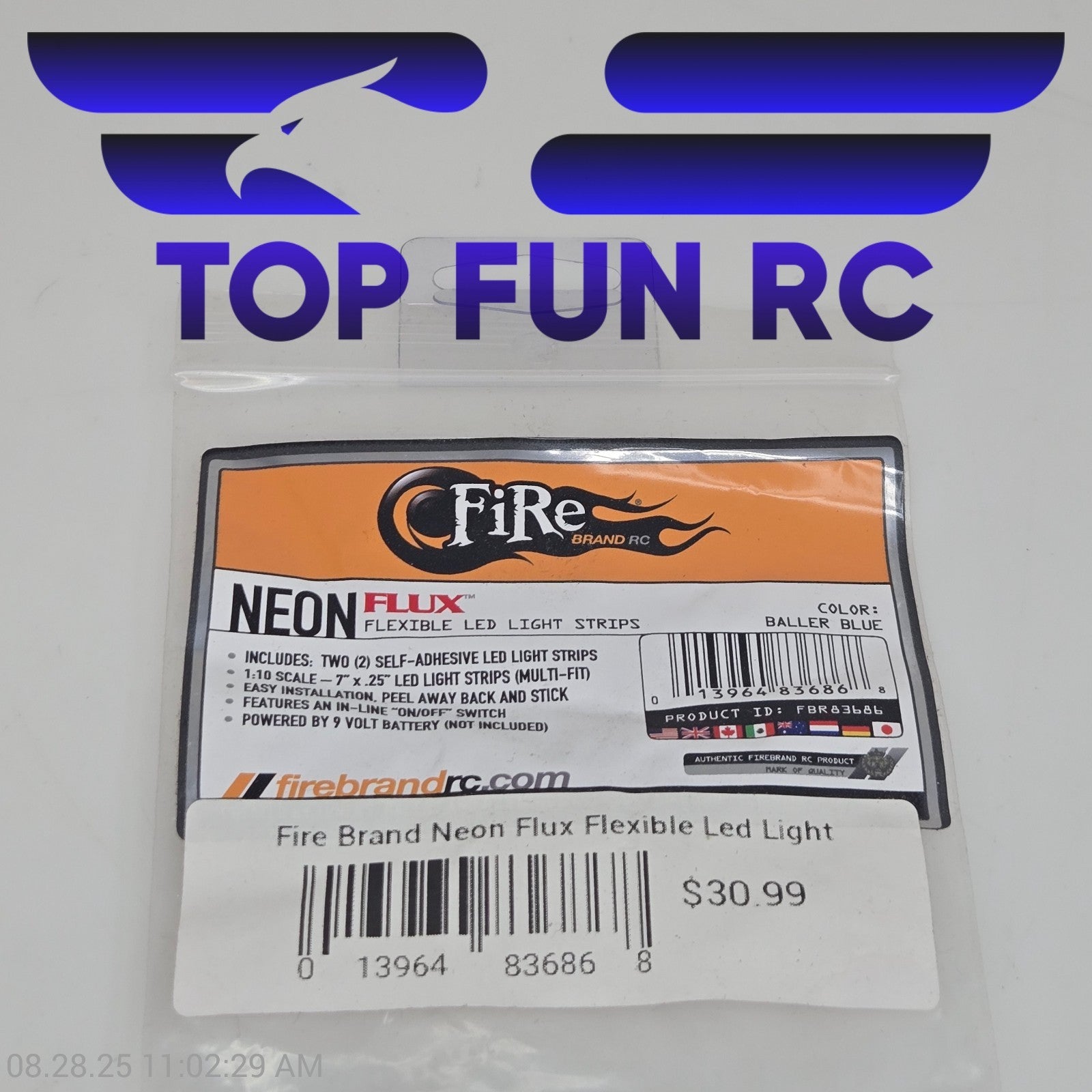 Firebrand RC Neon Flux Flexible LED Light
