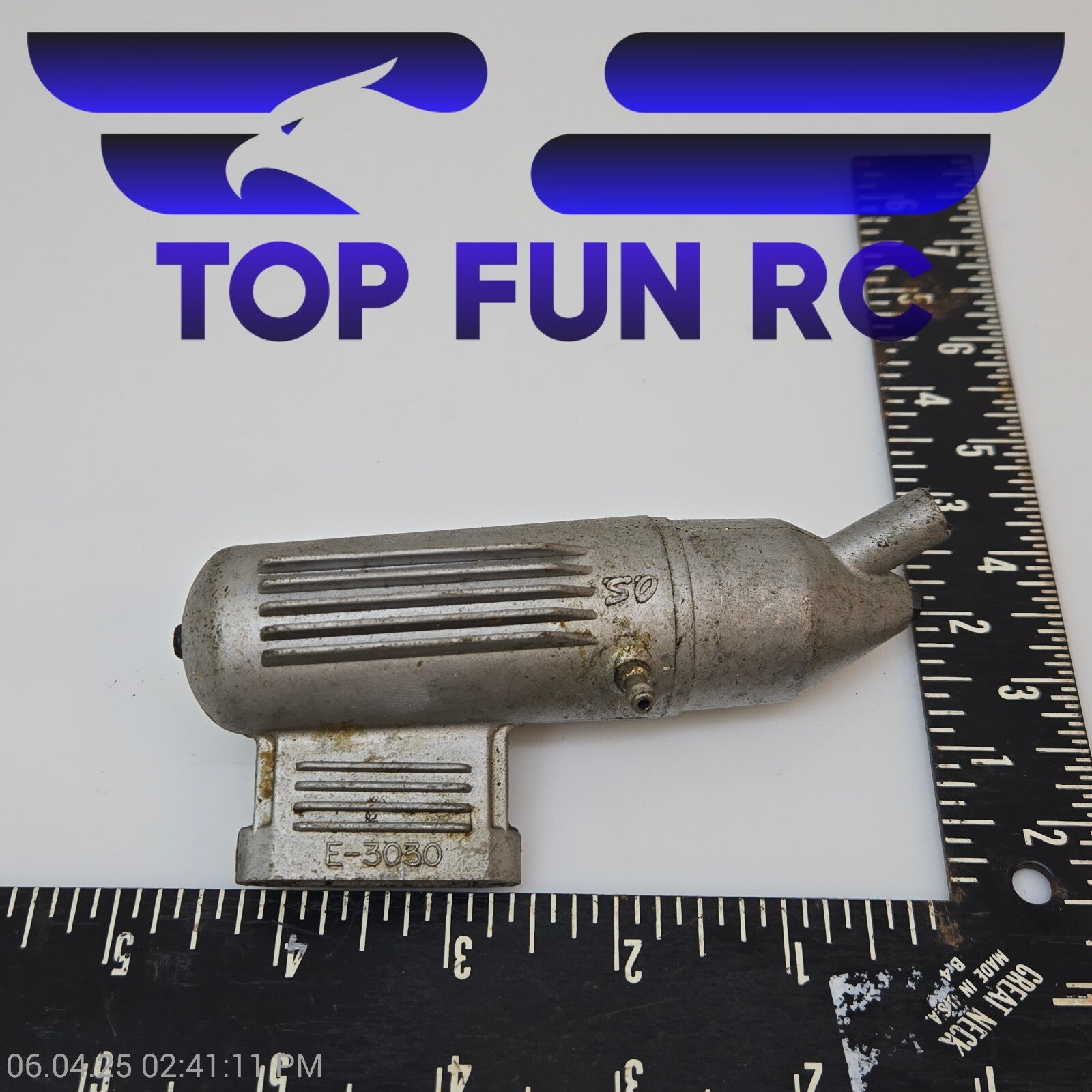 OS Max RC E-3030 Airplane Muffler