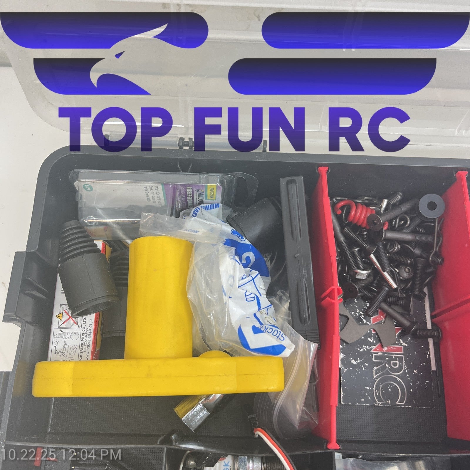 RC Assorted Parts Spark Plugs, Axle Outdrive Shaft, Gear Puller & More Gas Parts