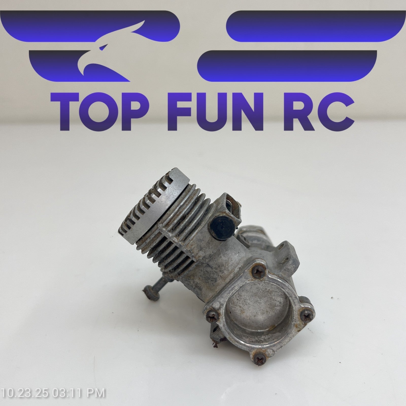 Veco 19 2-Stroke Nitro Airplane Engine FOR PARTS!