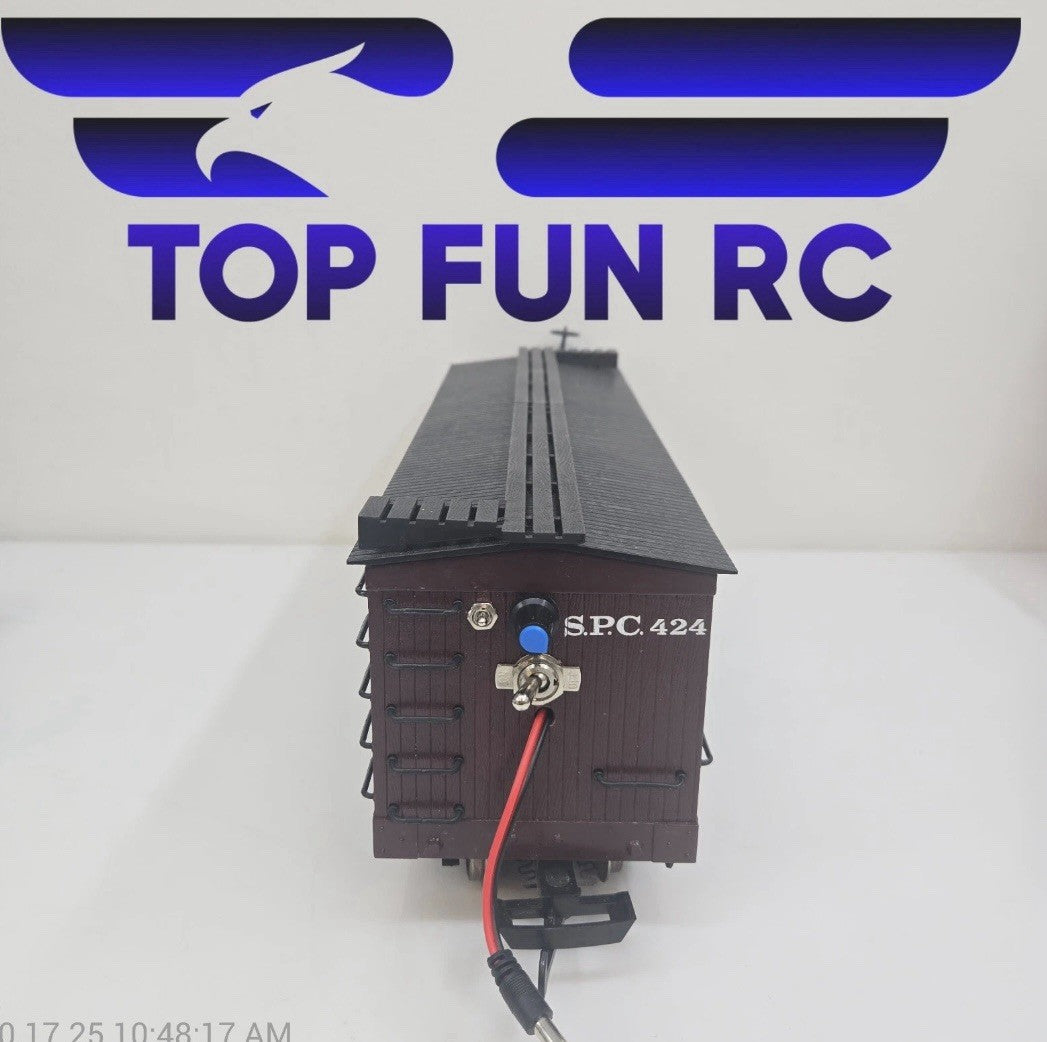 LGB 20252 Forney Steam Locomotive W/Sound can run on  battery or track power