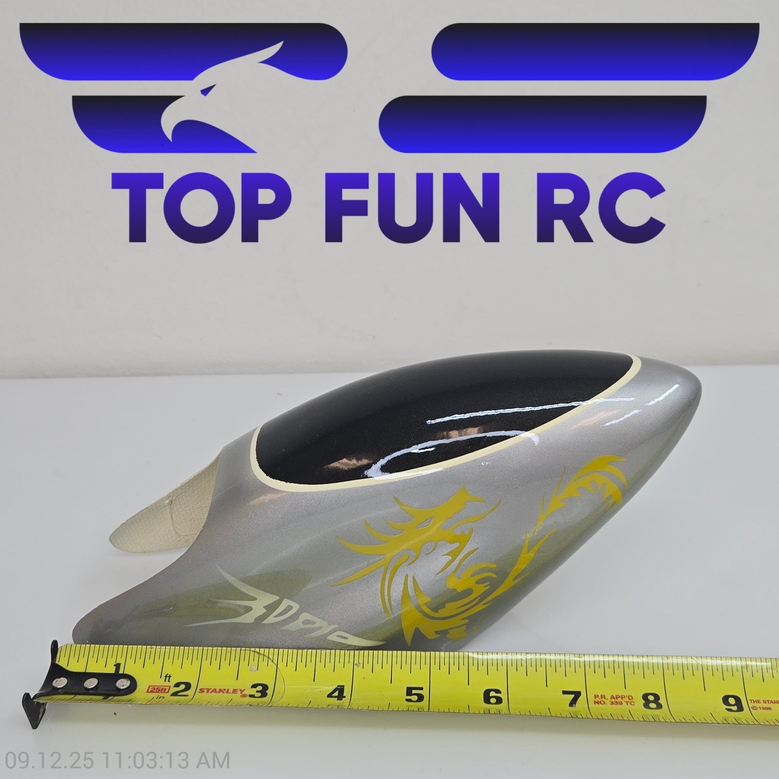 RC Helicopter Canopy Custom Air Brushed For 450 Size Helicopters