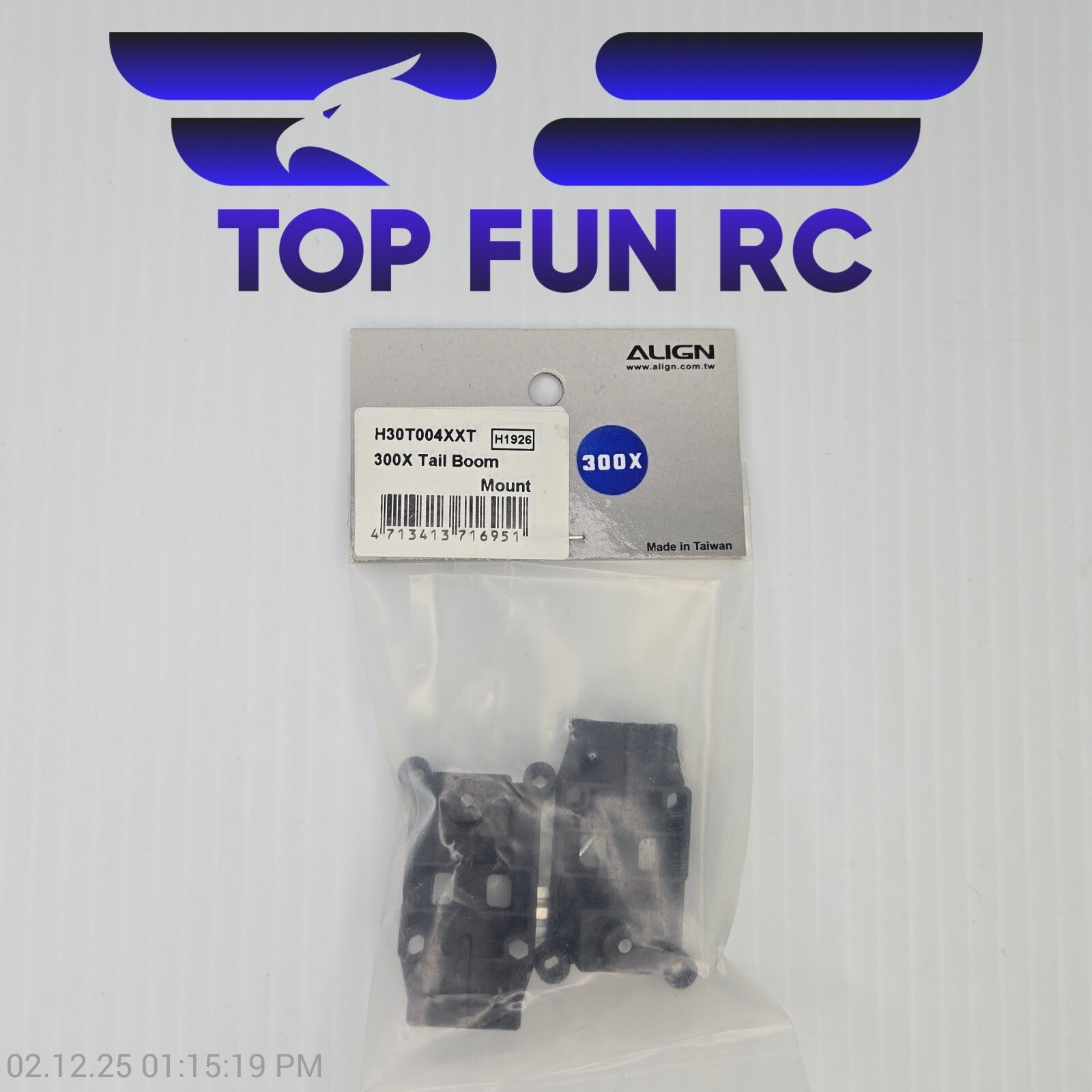Align H30T004XXT Tail Boom Mount For TREX 300X
