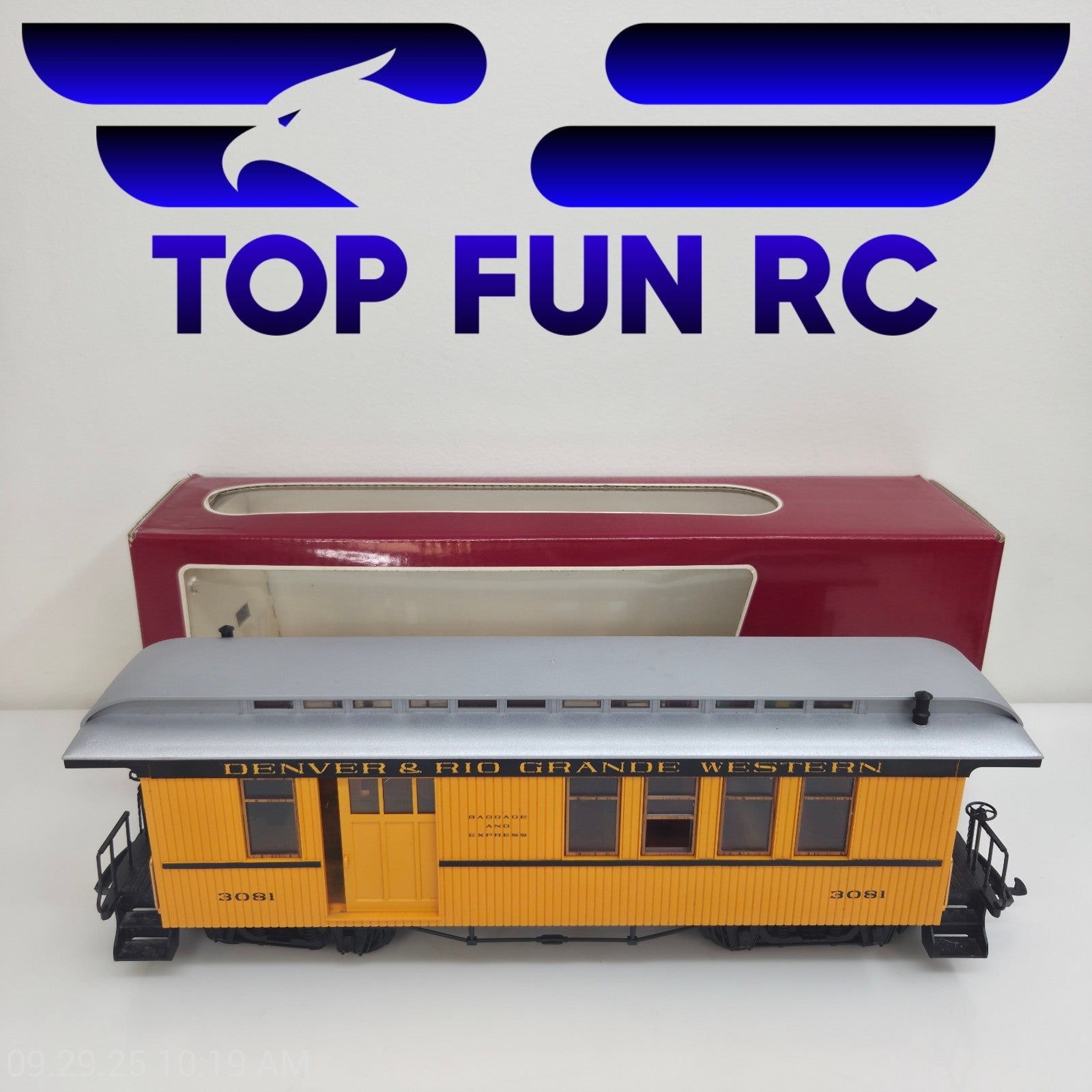 LGB 3081 Denver & Rio Grande Western Combine Passanger Car