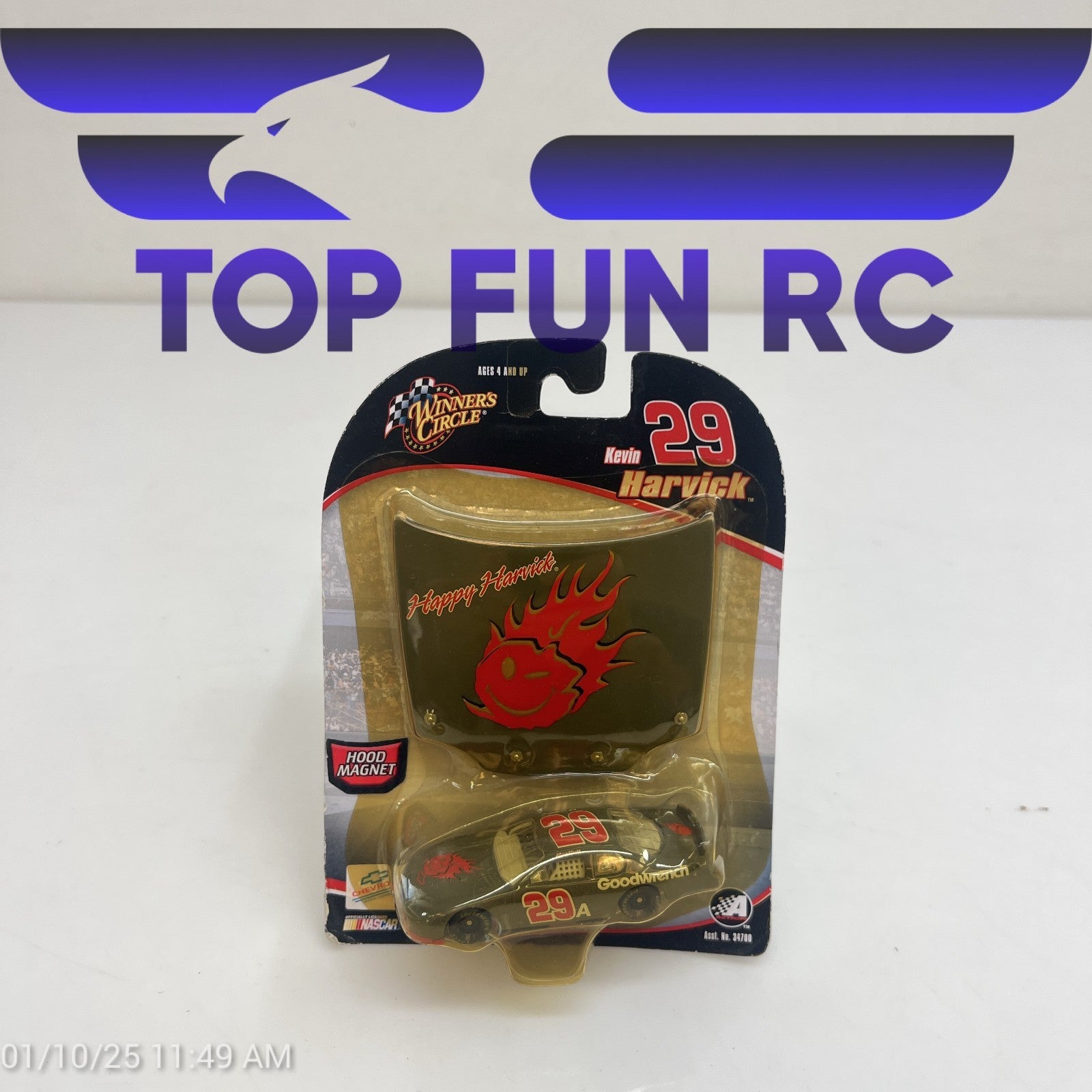 Winners Circle Kevin Harvick #29 2005 Monte Carlo HappyHarvick Hood