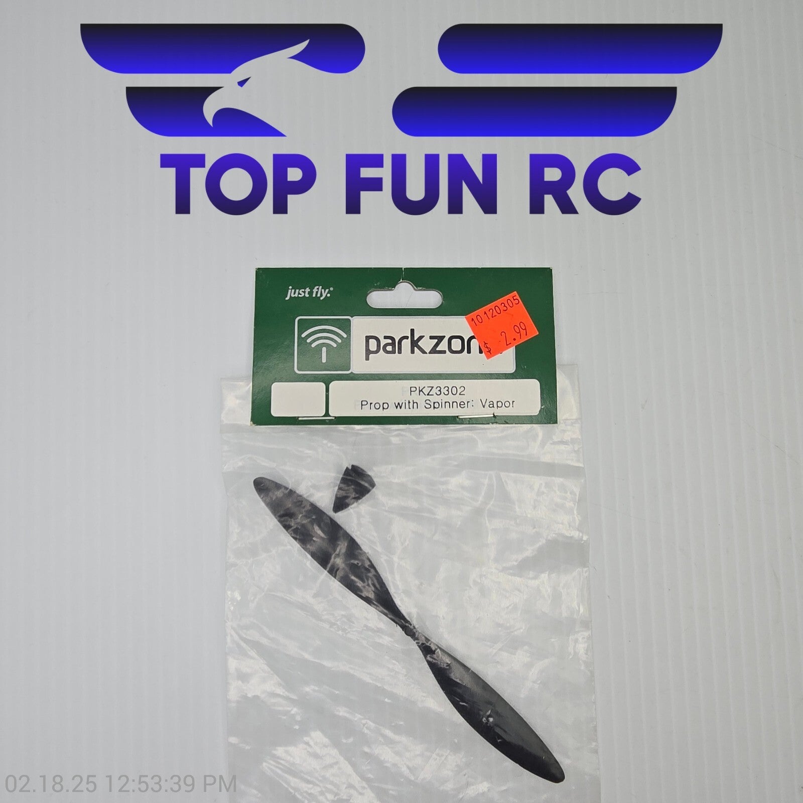 Parkzone PKZ3302 Prop w/ Spinner For Night Vapor