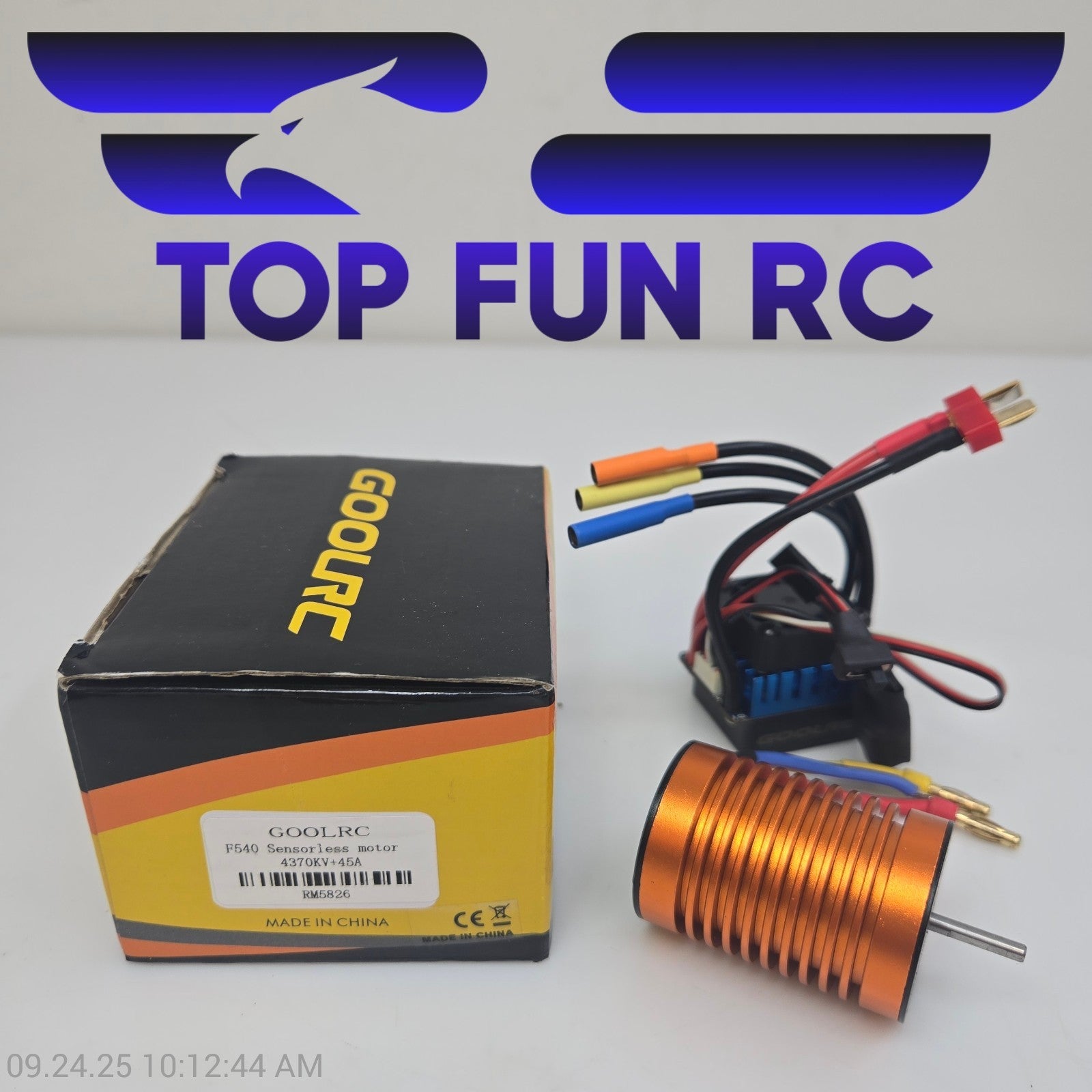 GoolRC F540 Sensorless Motor 4370Kv 45a w/ ESC