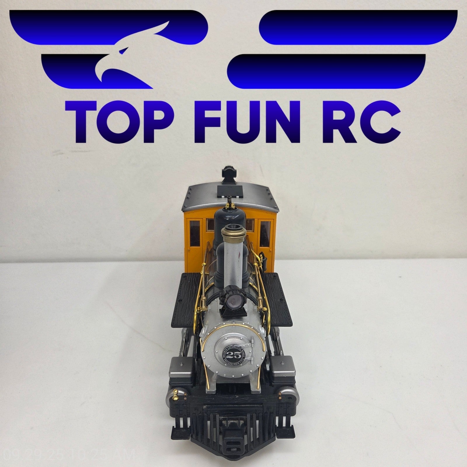 LGB 20252 Forney Steam Locomotive W/Sound can run on  battery or track power