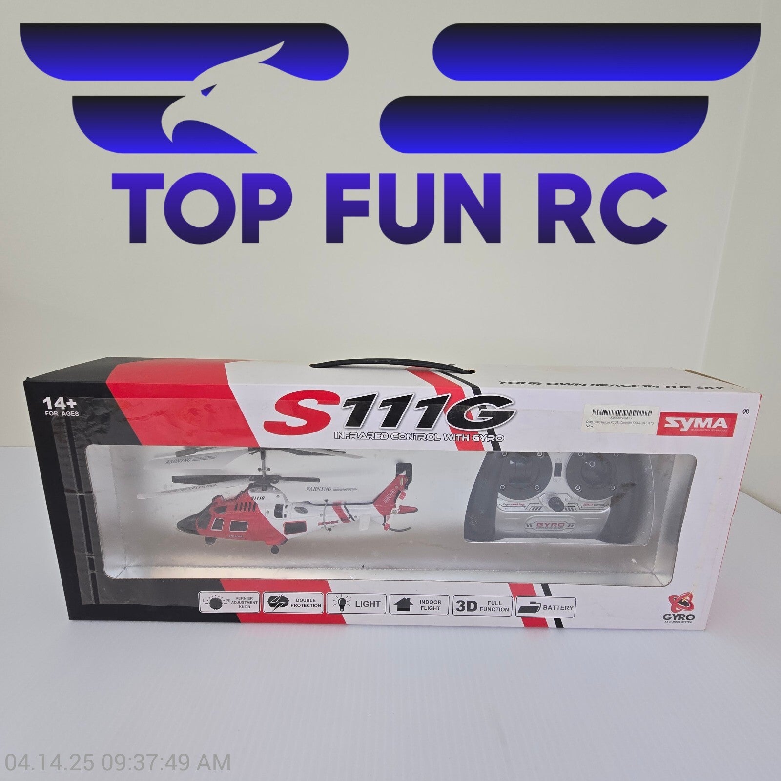 Syma S111G 3.5 Channel RC Helicopter with Gyro