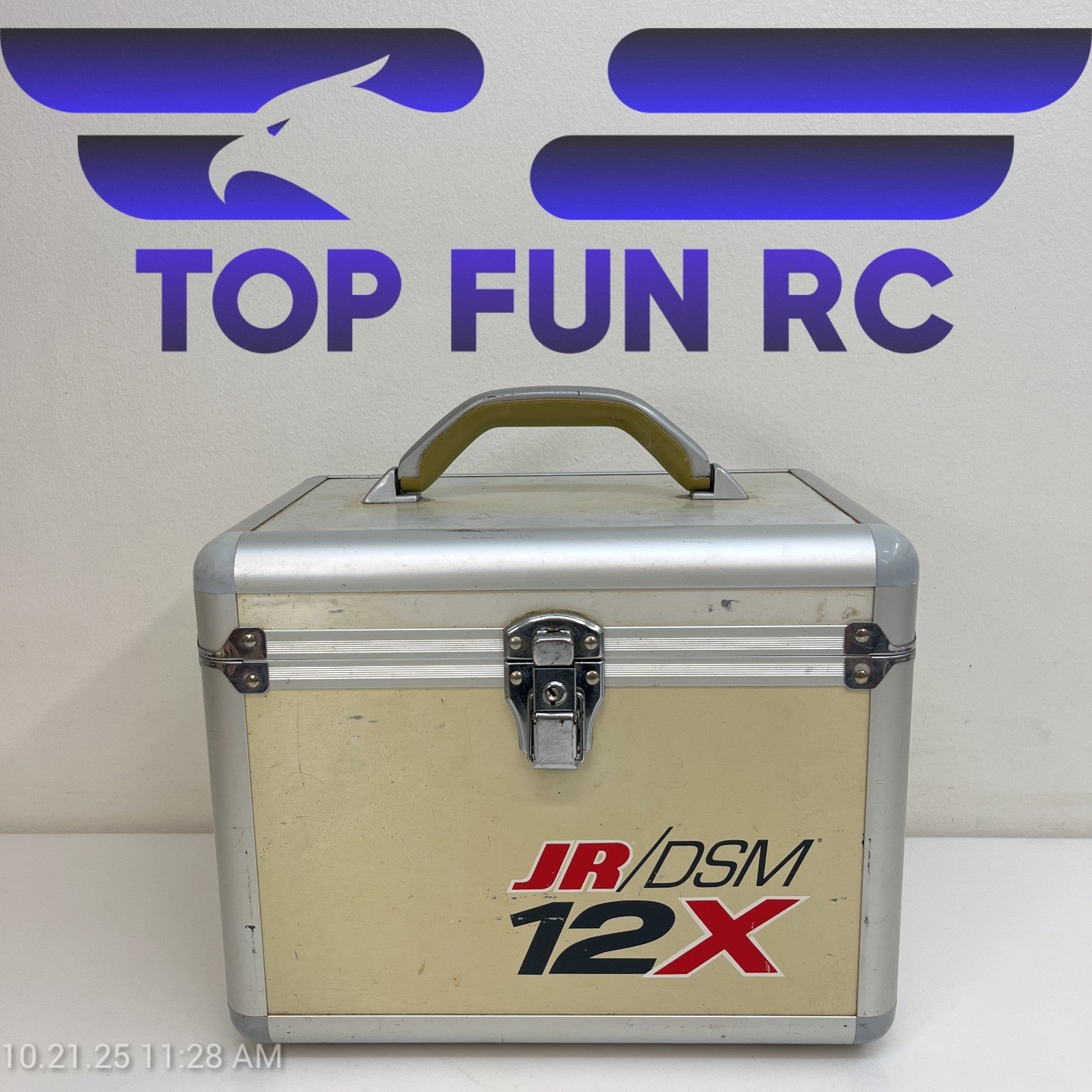 JR DSM 12x Transmitter Aluminum Case 'Case Only'