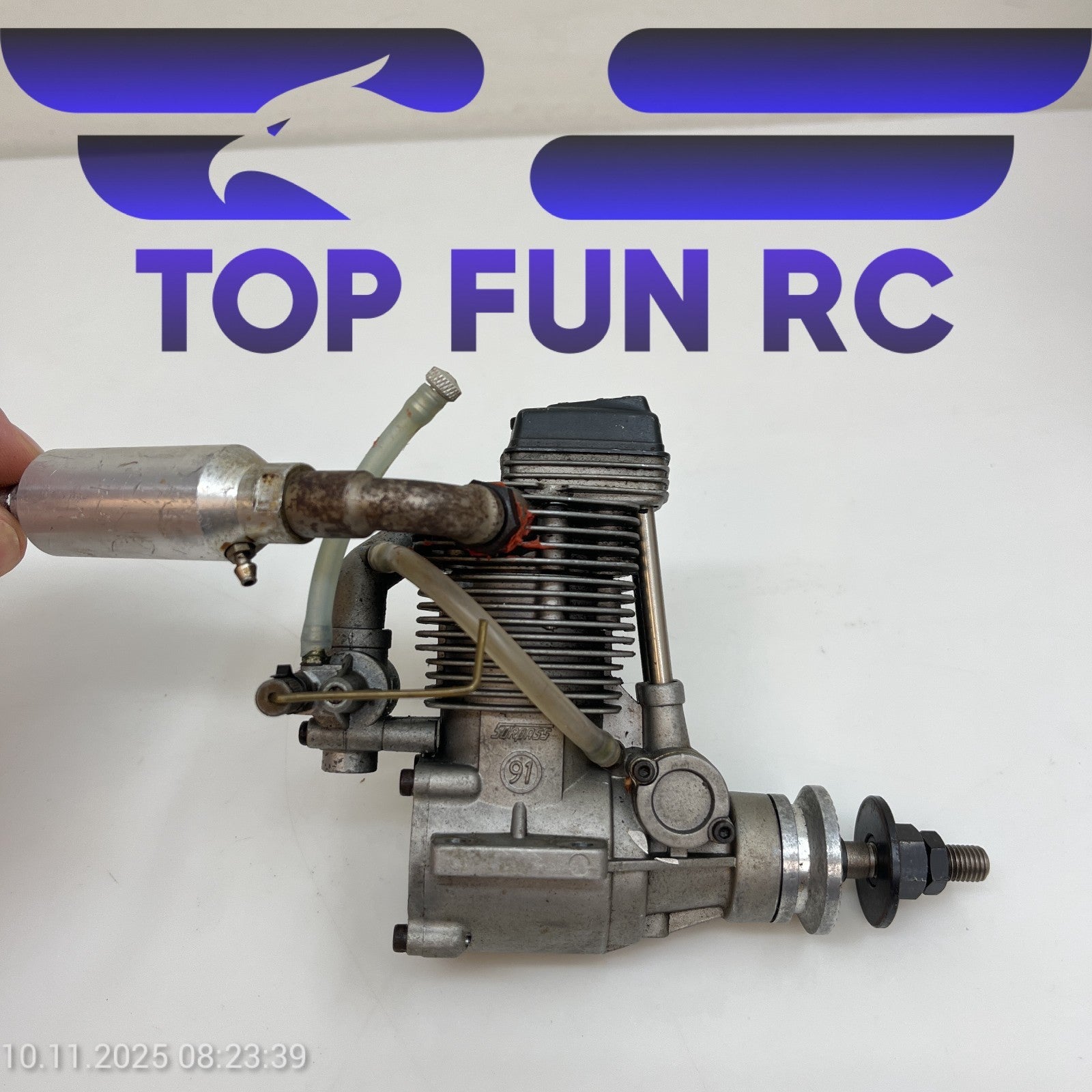 OS FS SERIES 91 4-STROKE SURPASS RC AIRPLANE ENGINE W/ MUFFLER