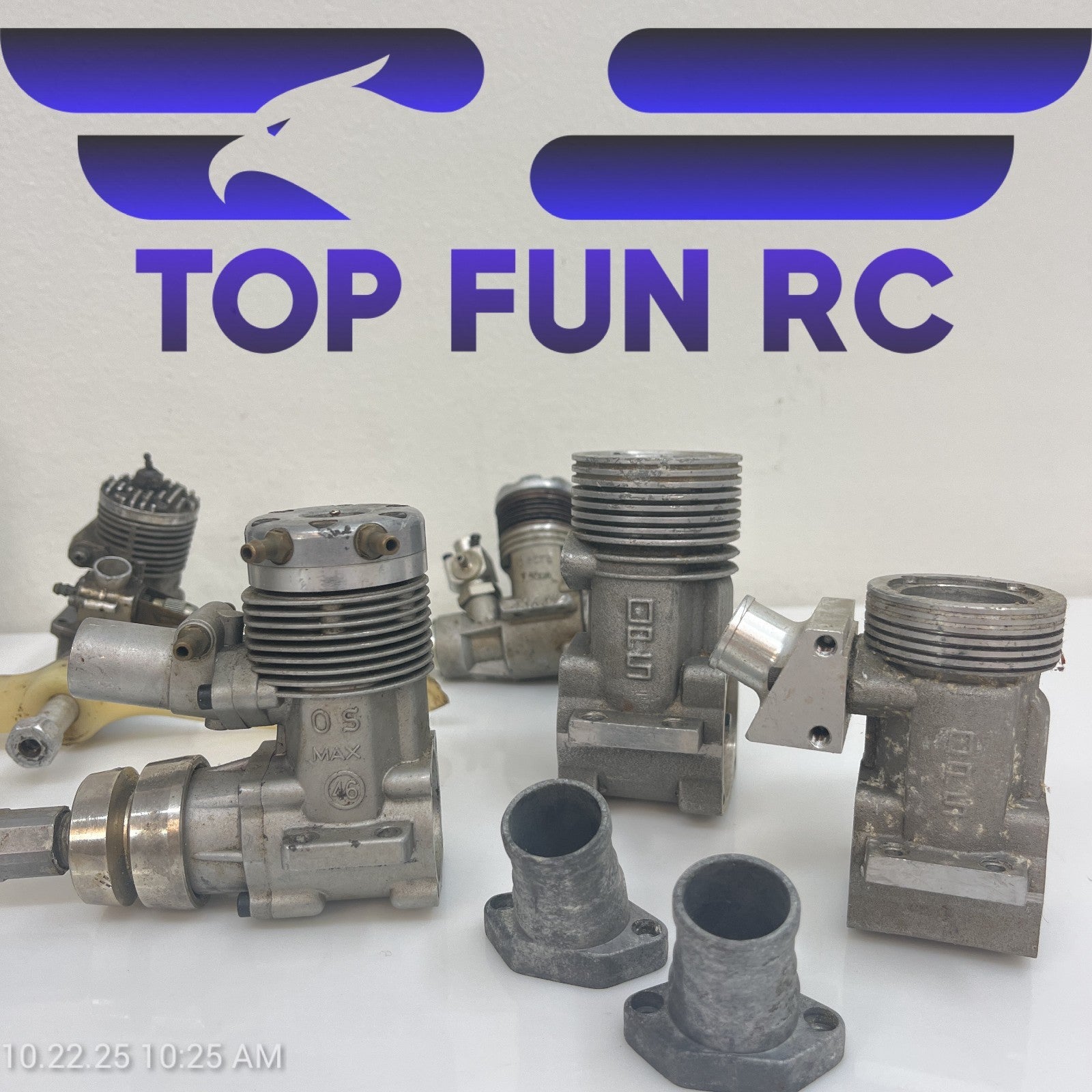 RC Nitro Engines For Parts!! OS, Enya, K&B, Pico P45