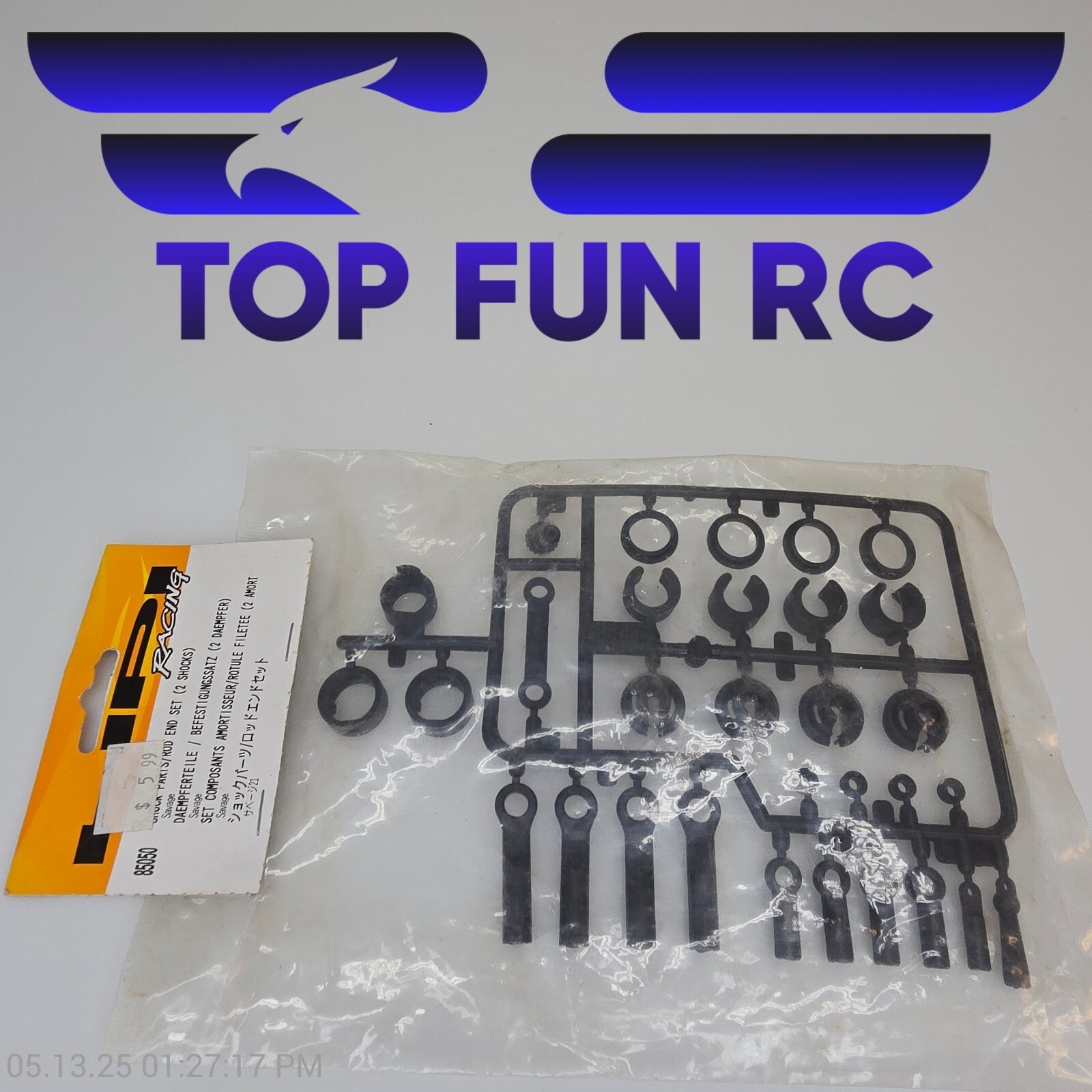 HPI Racing RC 85050 Shock Parts/Rod End Set (2 Shocks)