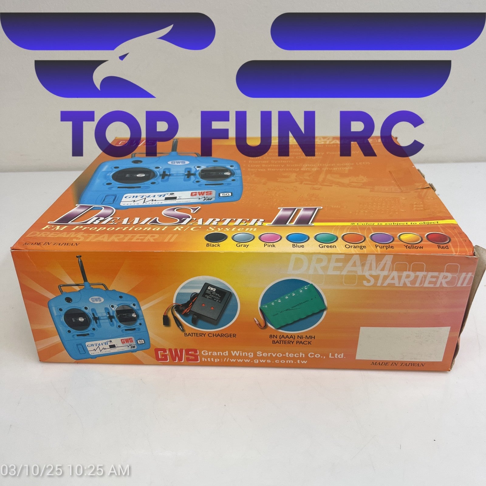 GWS Dream Starter II FM Proportional RC System