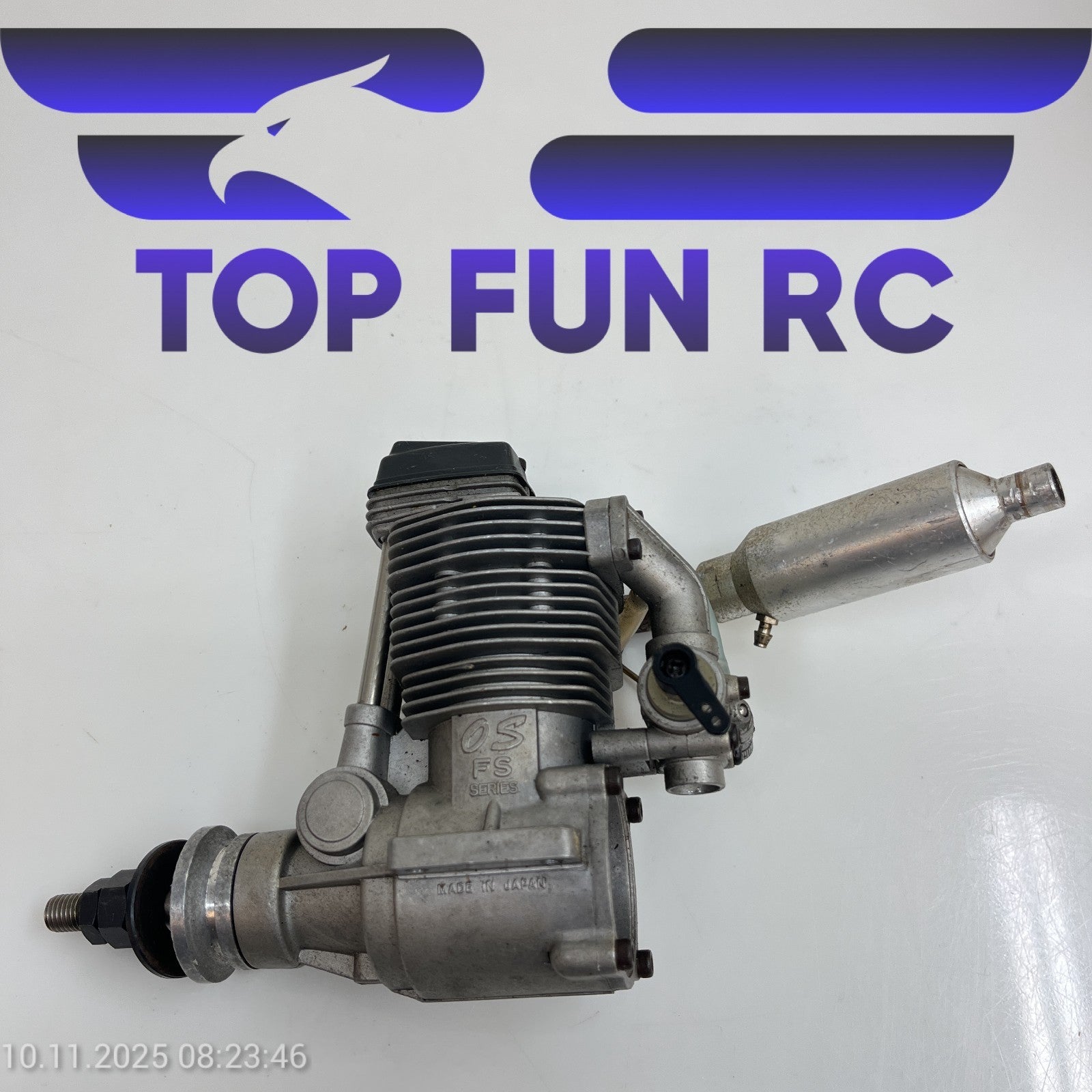 OS FS SERIES 91 4-STROKE SURPASS RC AIRPLANE ENGINE W/ MUFFLER