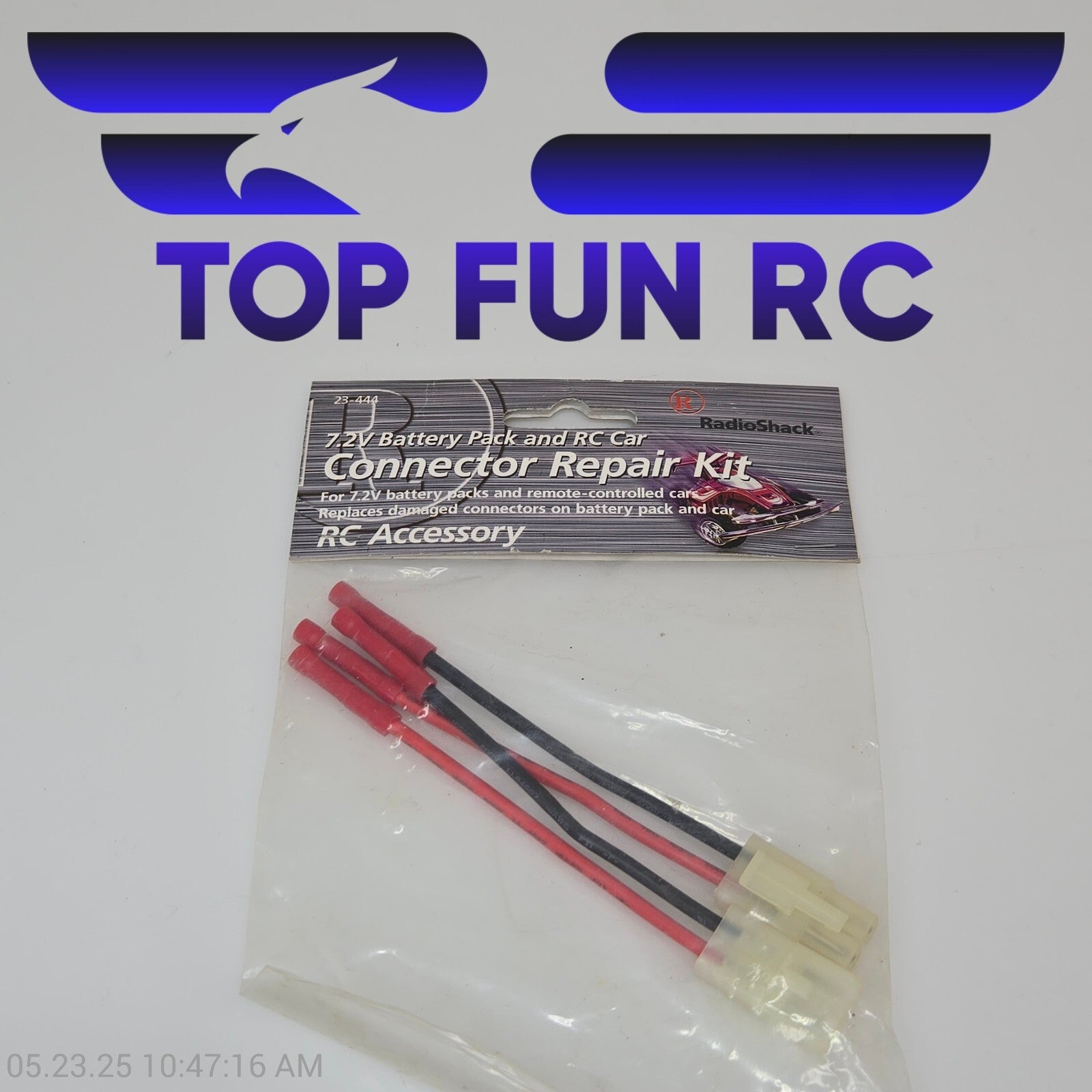 Radioshack 7.2V Battery Pack & RC Car Connector Repair Kit