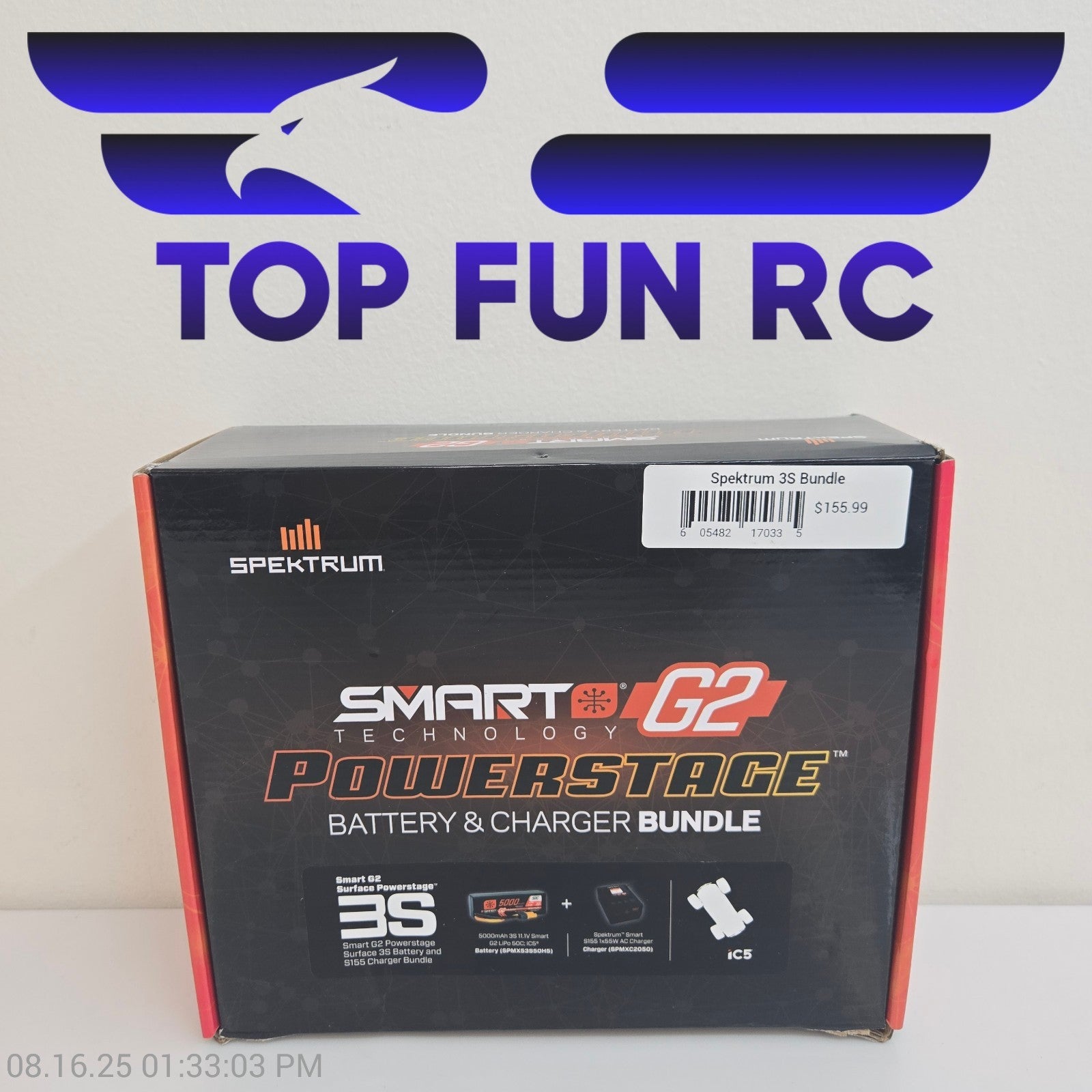 Spektrum RC Smart G2 PowerStage 3S Bundle w/3S Smart LiPo Battery SPMXPSS300