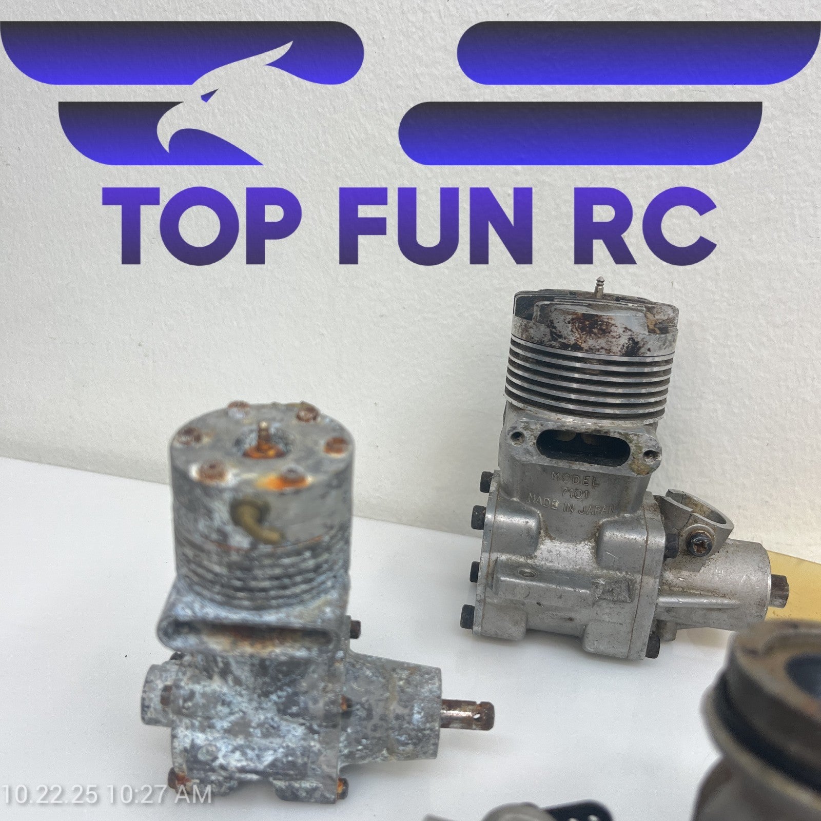 RC Nitro Engines For Parts!! OS, Enya, K&B, Pico P45