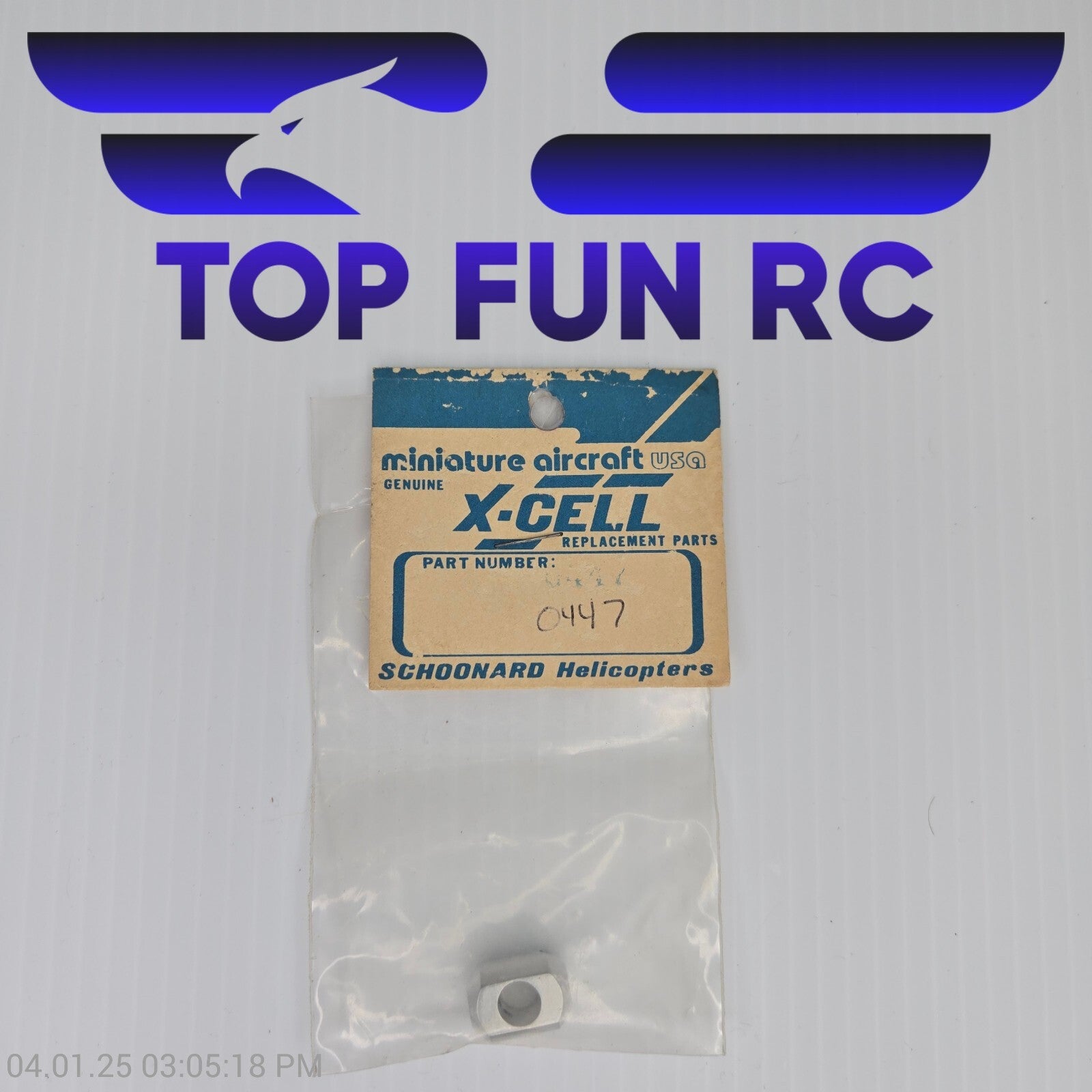 X-Cell Miniature Aircraft 0447 Tail Rotor Hub Upgrade