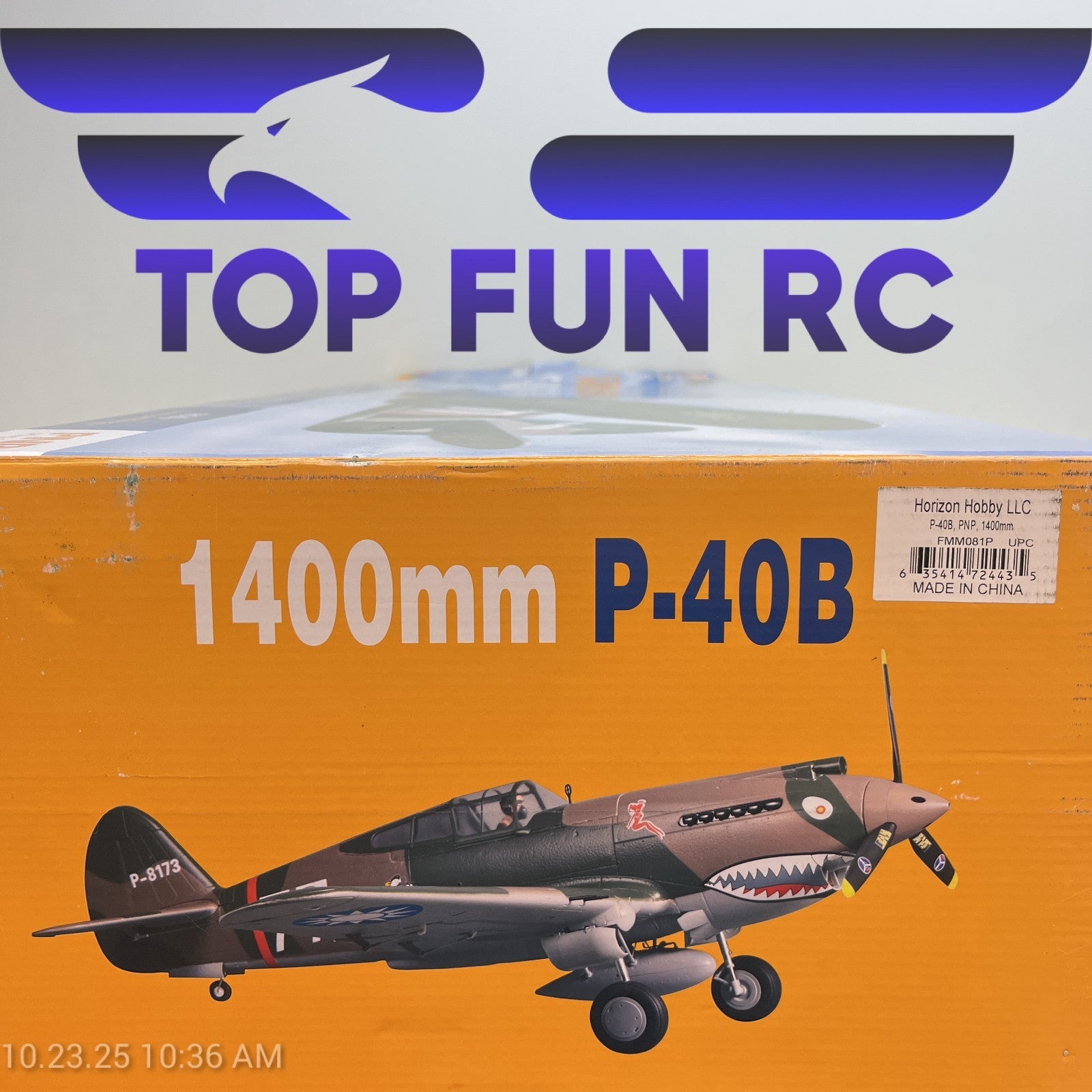 FMS 1400mm P-40B Warhawk Flying Tiger PNP