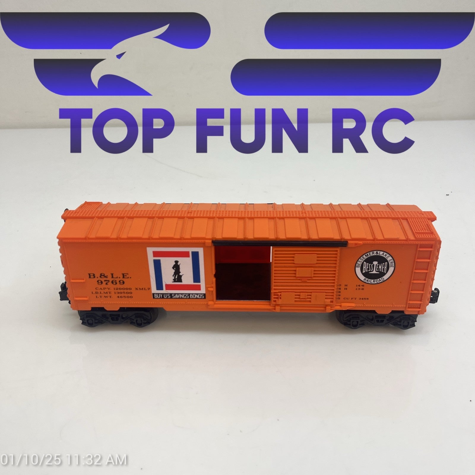 Lionel O-Gauge 6-9769 Bessimer & Lake Erie Box Car
