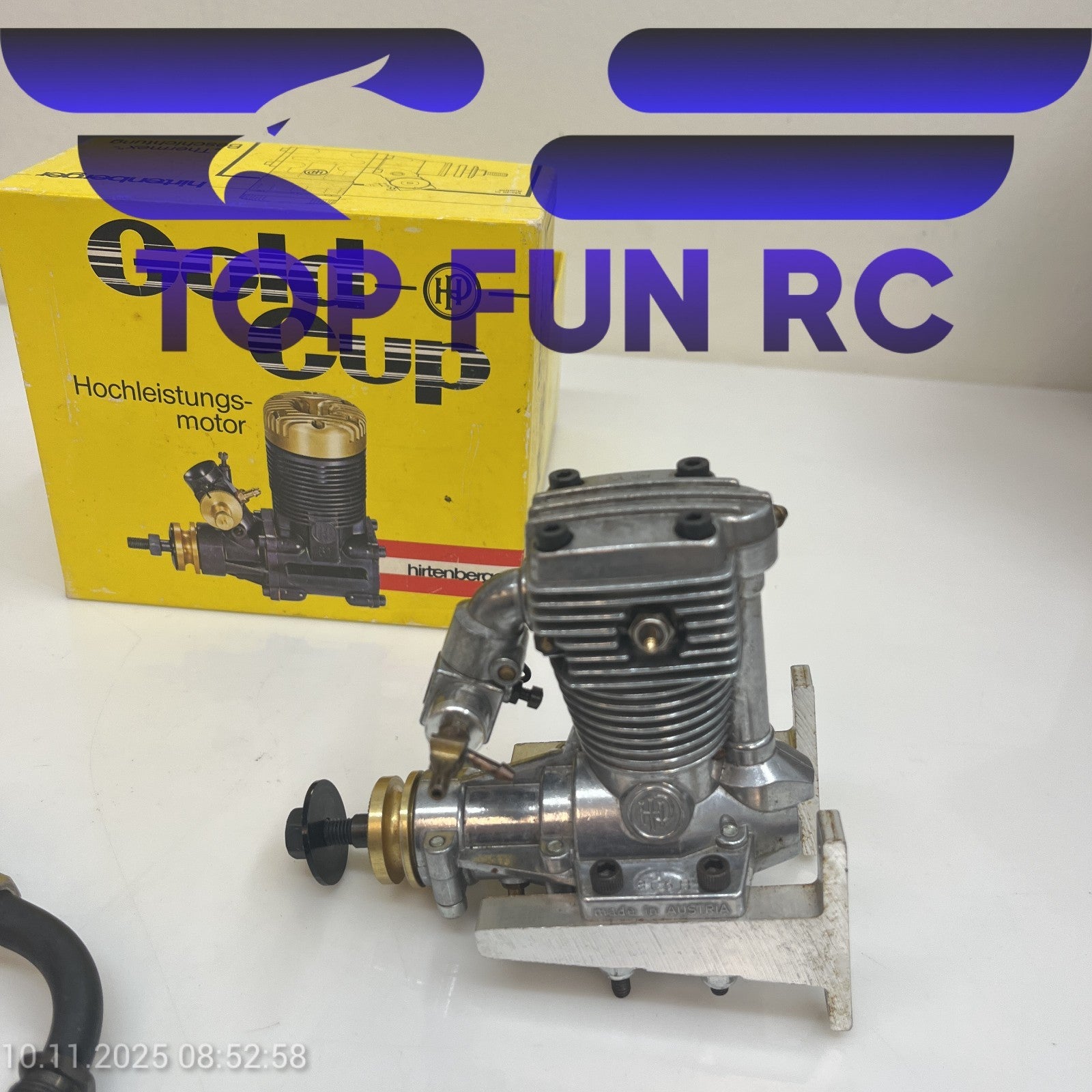 HIRTENBERGER GOLD CUP HP 21 VT 4-STROKE ROTARY VALVE AIRPLANE ENGINE