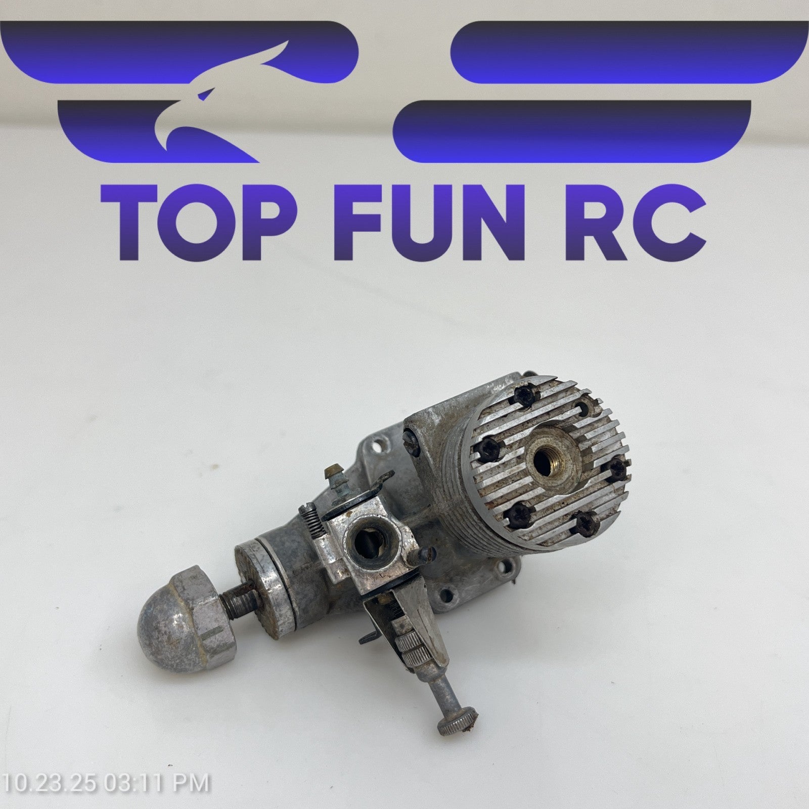 Veco 19 2-Stroke Nitro Airplane Engine FOR PARTS!