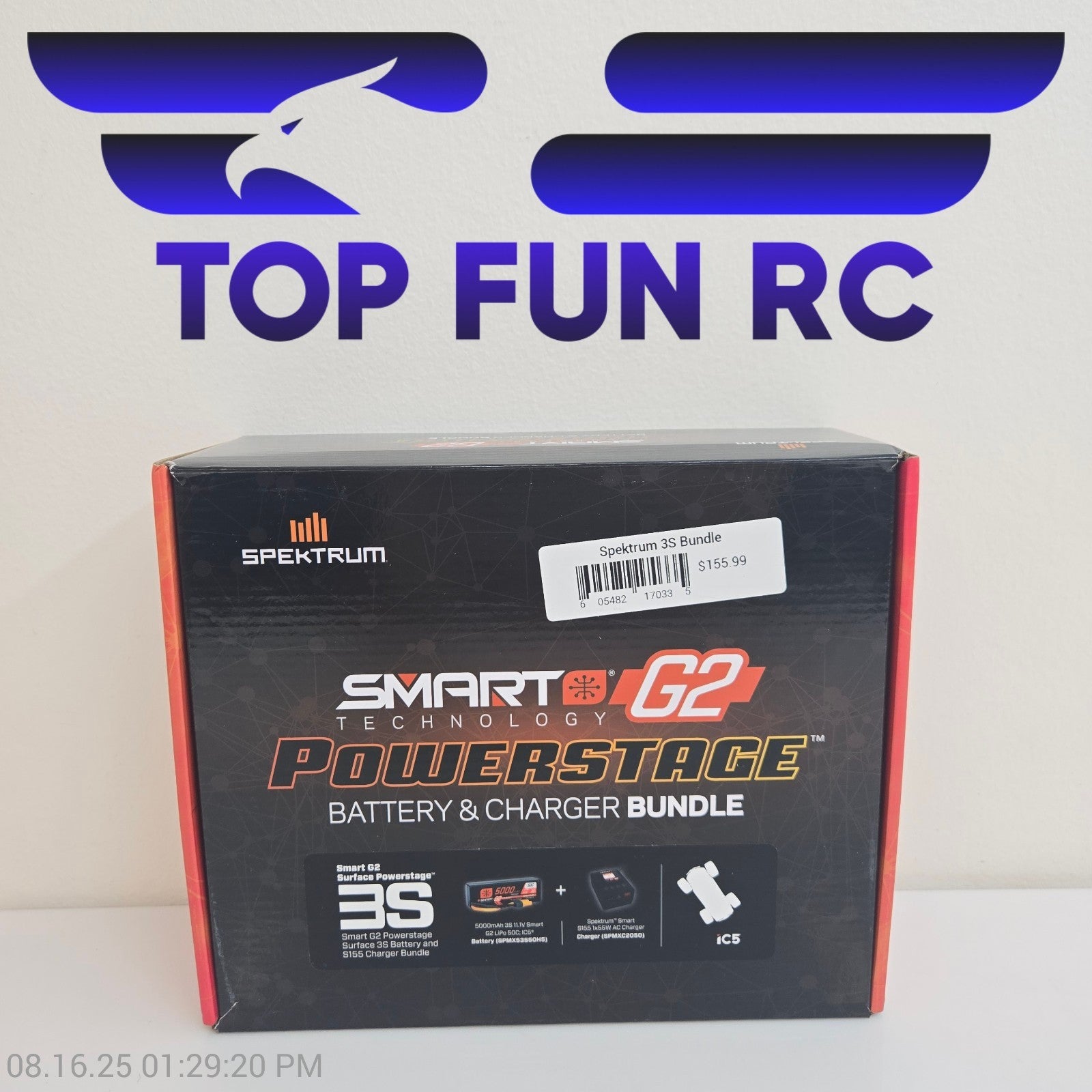 Spektrum RC Smart G2 PowerStage 3S Bundle w/3S Smart LiPo Battery SPMXPSS300