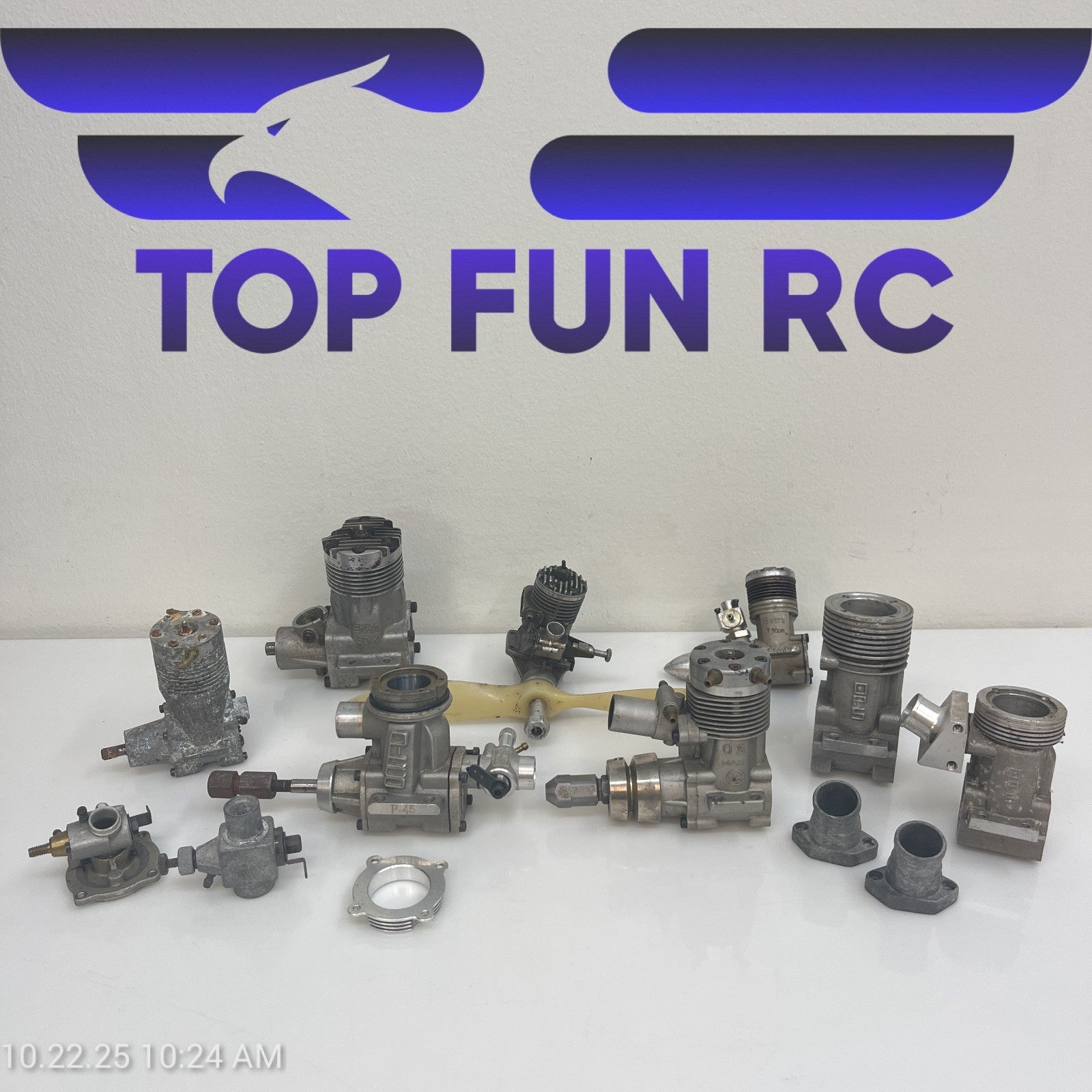RC Nitro Engines For Parts!! OS, Enya, K&B, Pico P45