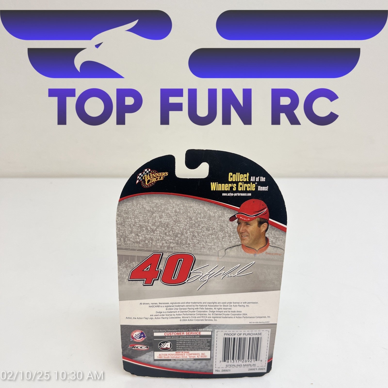 Winners Circle Sterling Marlin #40 Diecast