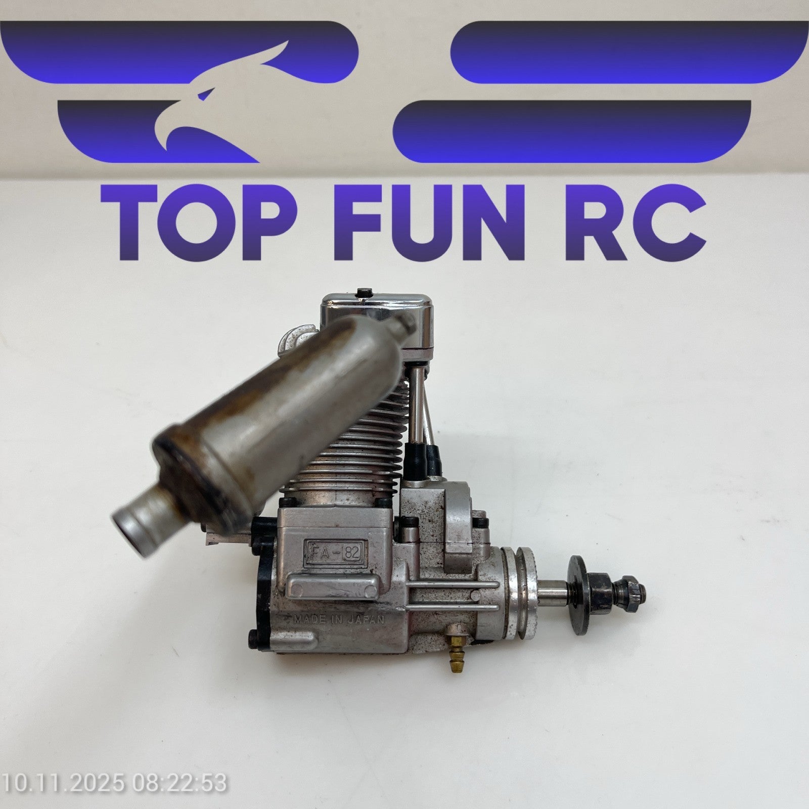 SAITO FA-82 4-STROKE RC AIRPLANE ENGINE W/ MUFFLER
