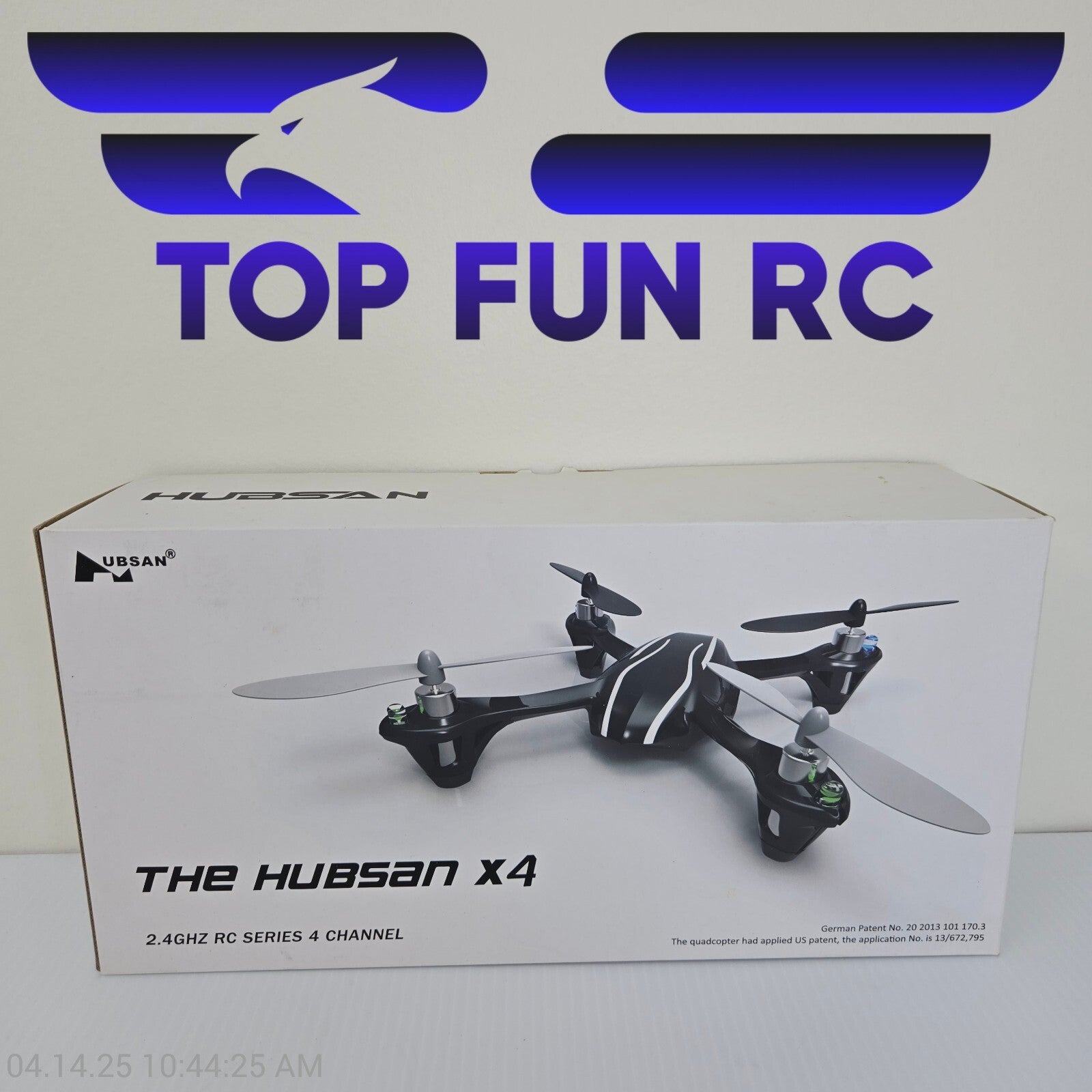 The Hubsan X 4 - H107 - 2.4 GHz -Series 4 Black Edition