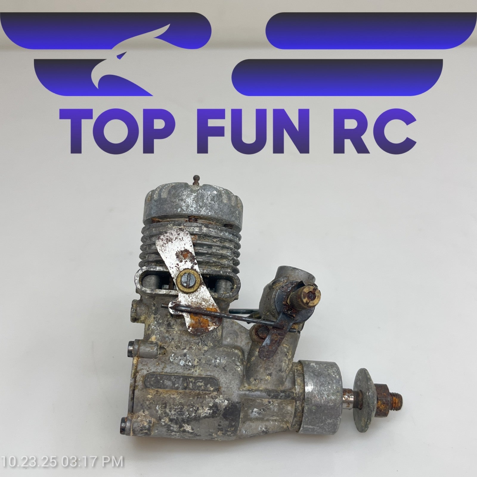 Super Tigre G21 .16 2-Stroke Nitro Airplane Engine FOR PARTS!