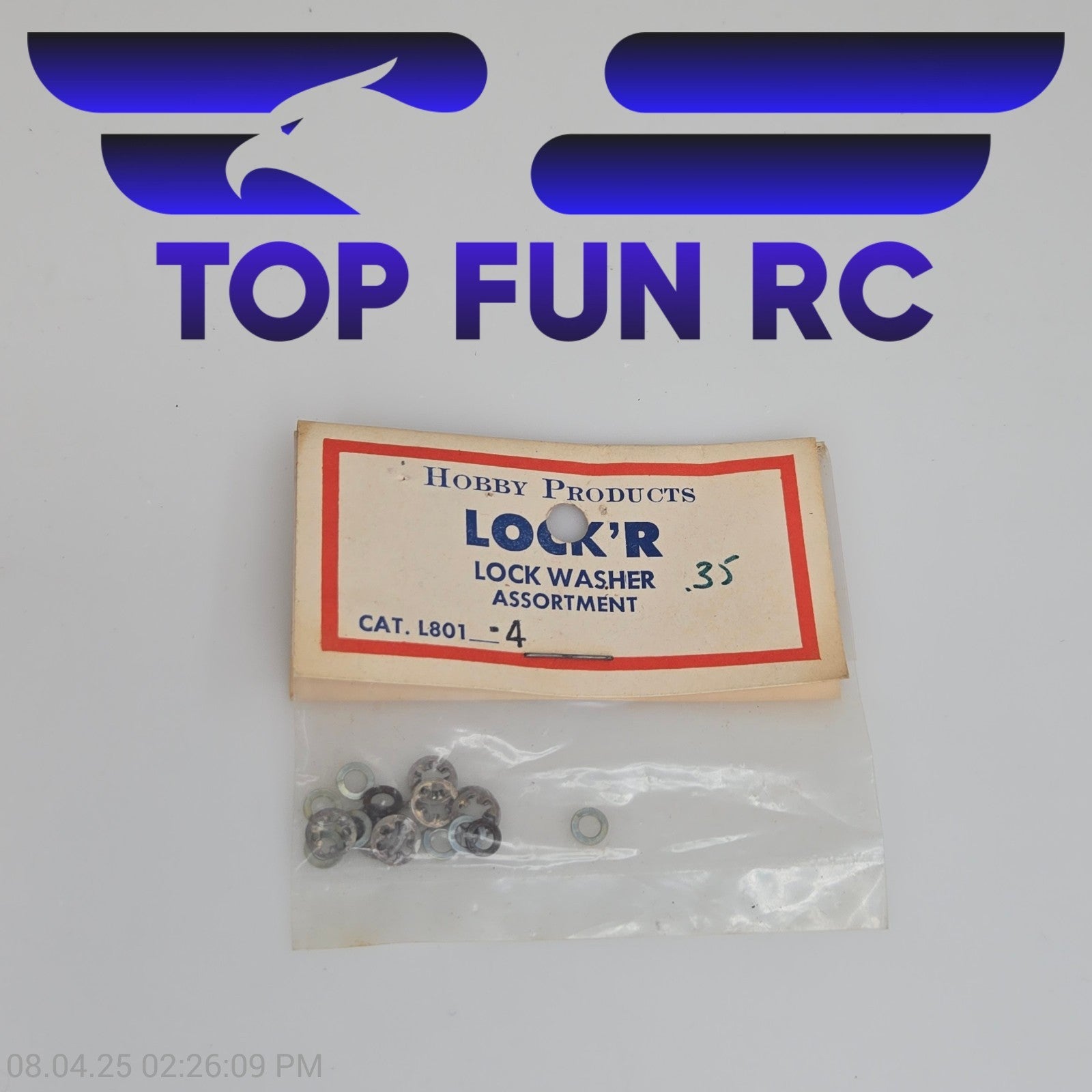 Lock'R Hobby Products Lock Washer Assortment