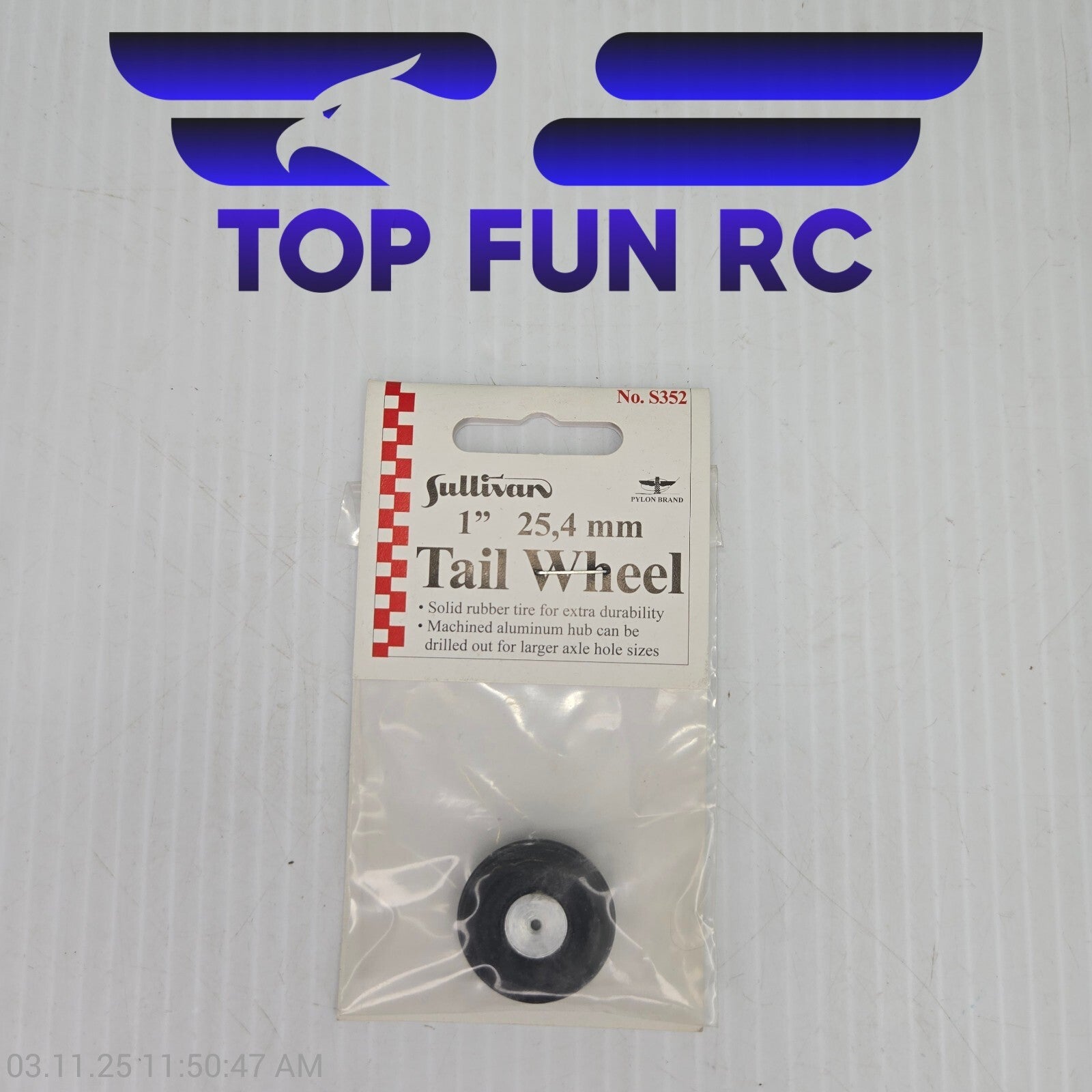 Sullivan S352 1" 25,4 mm Tail Wheel