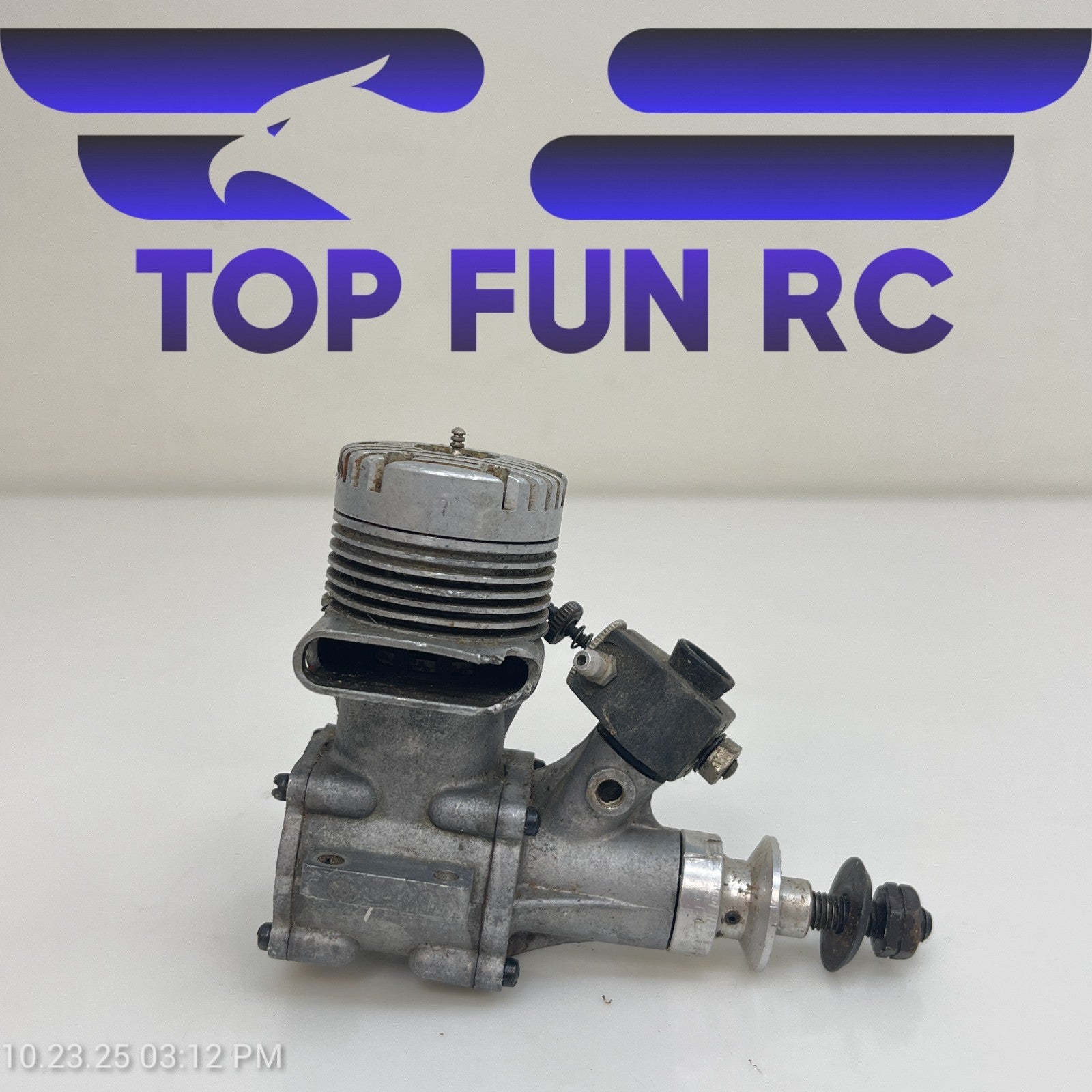K&B Torpedo 40 Nitro Airplane Engine FOR PARTS!
