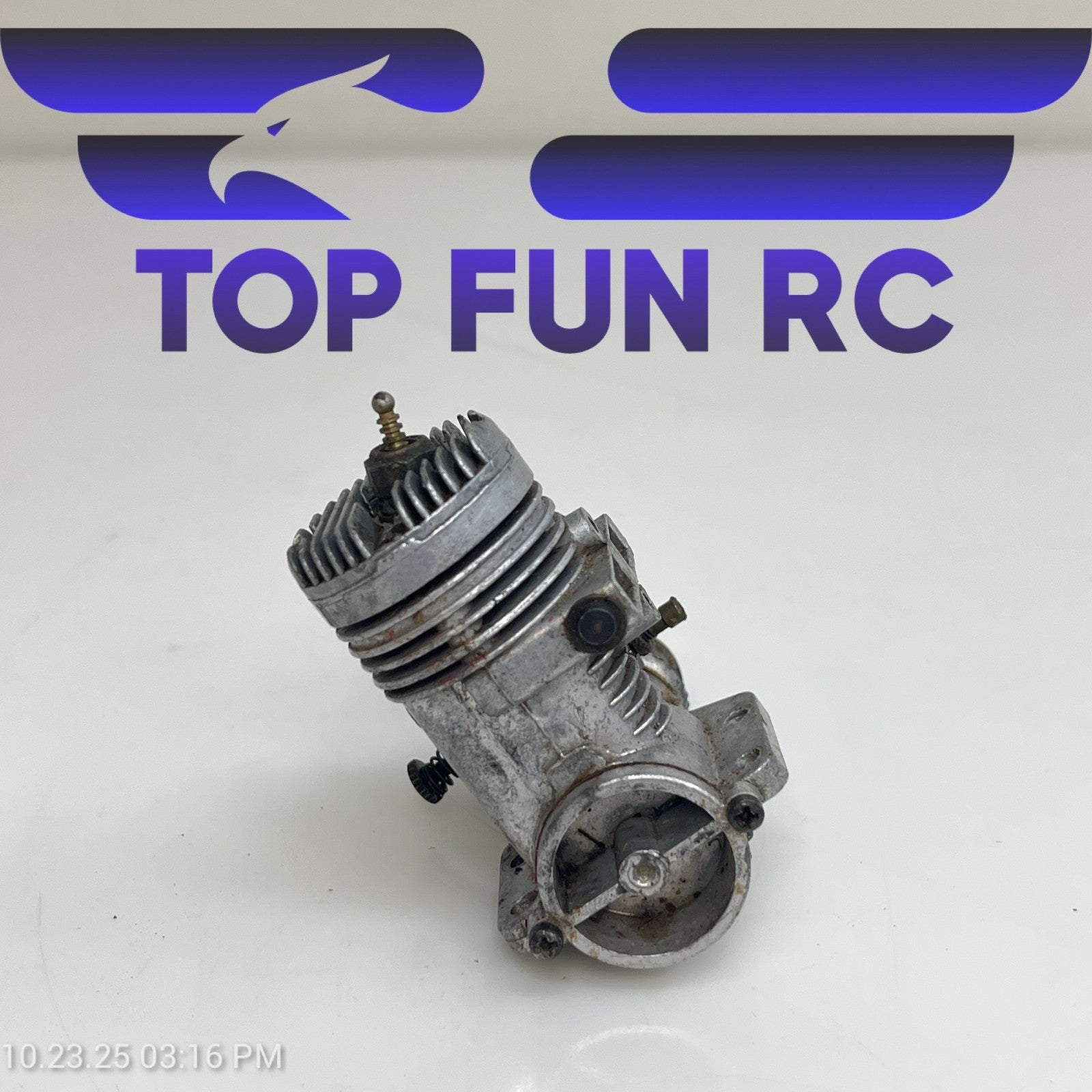 Fox 15 2-Stroke Nitro Airplane Engine FOR PARTS!