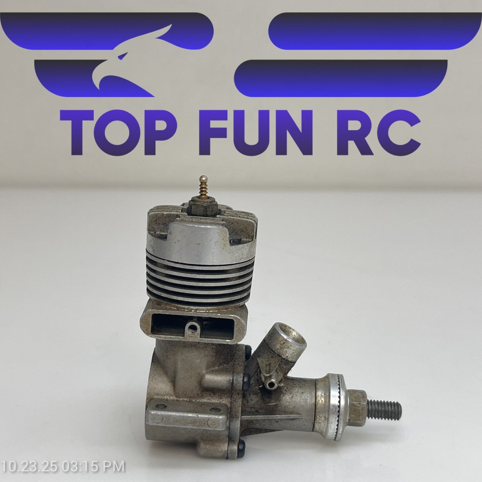 Enya Model 4005 19-V 2-Stroke Nitro Airplane Engine FOR PARTS!