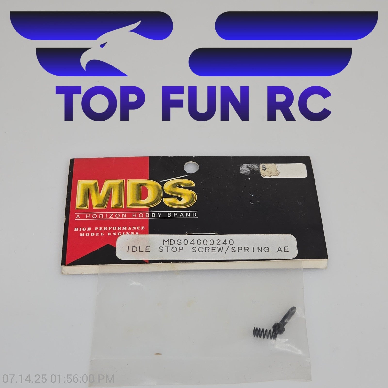 MDS MDS04600240 Idle Stop Screw Spring For Nitro Engine AE