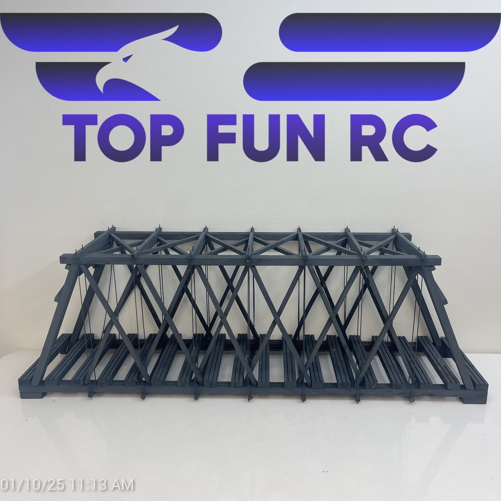 Aristocraft #7102 All Wood Truss Bridge 1/24 Scale