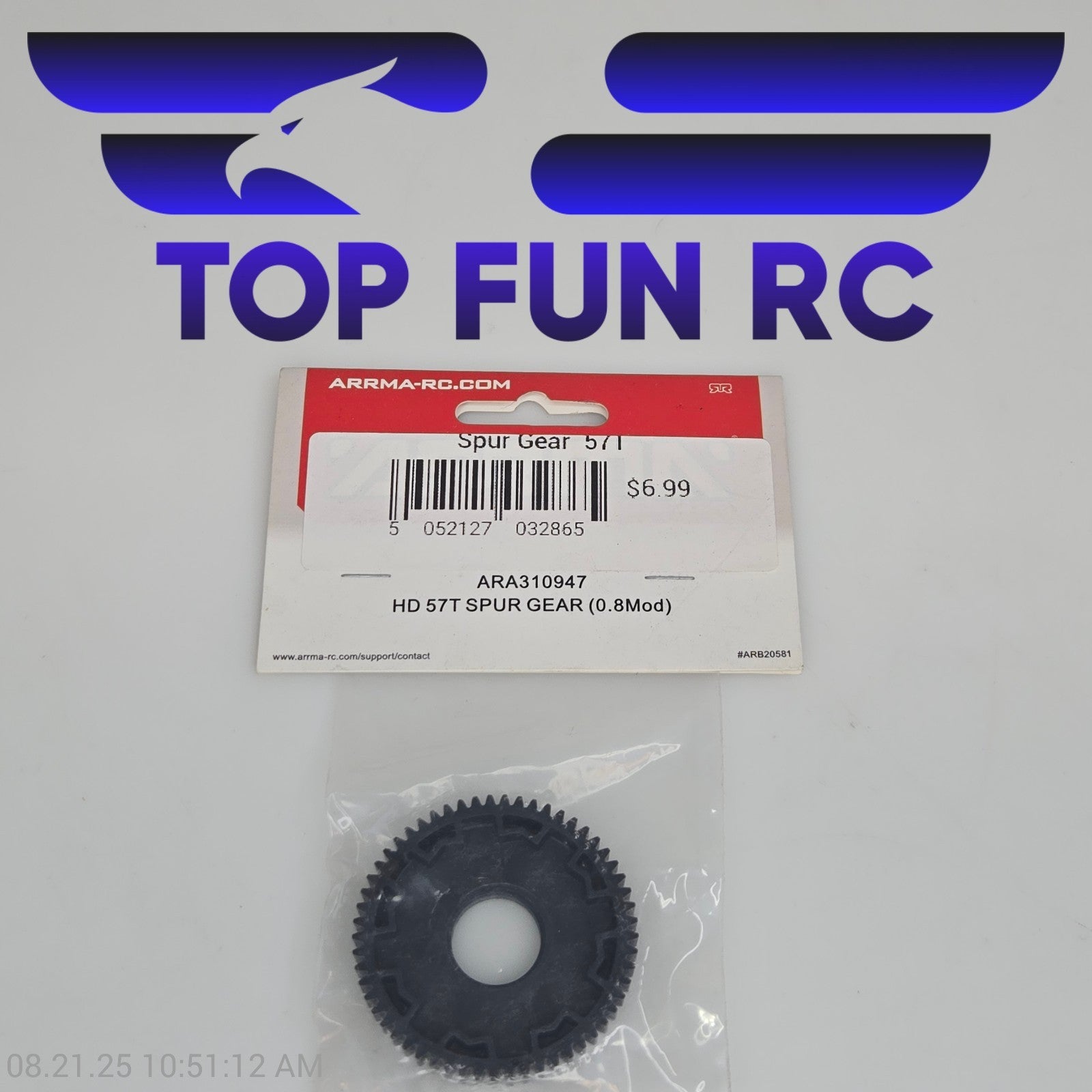 Arrma ARA310947 HD 57T Spur Gear (0.8Mod)